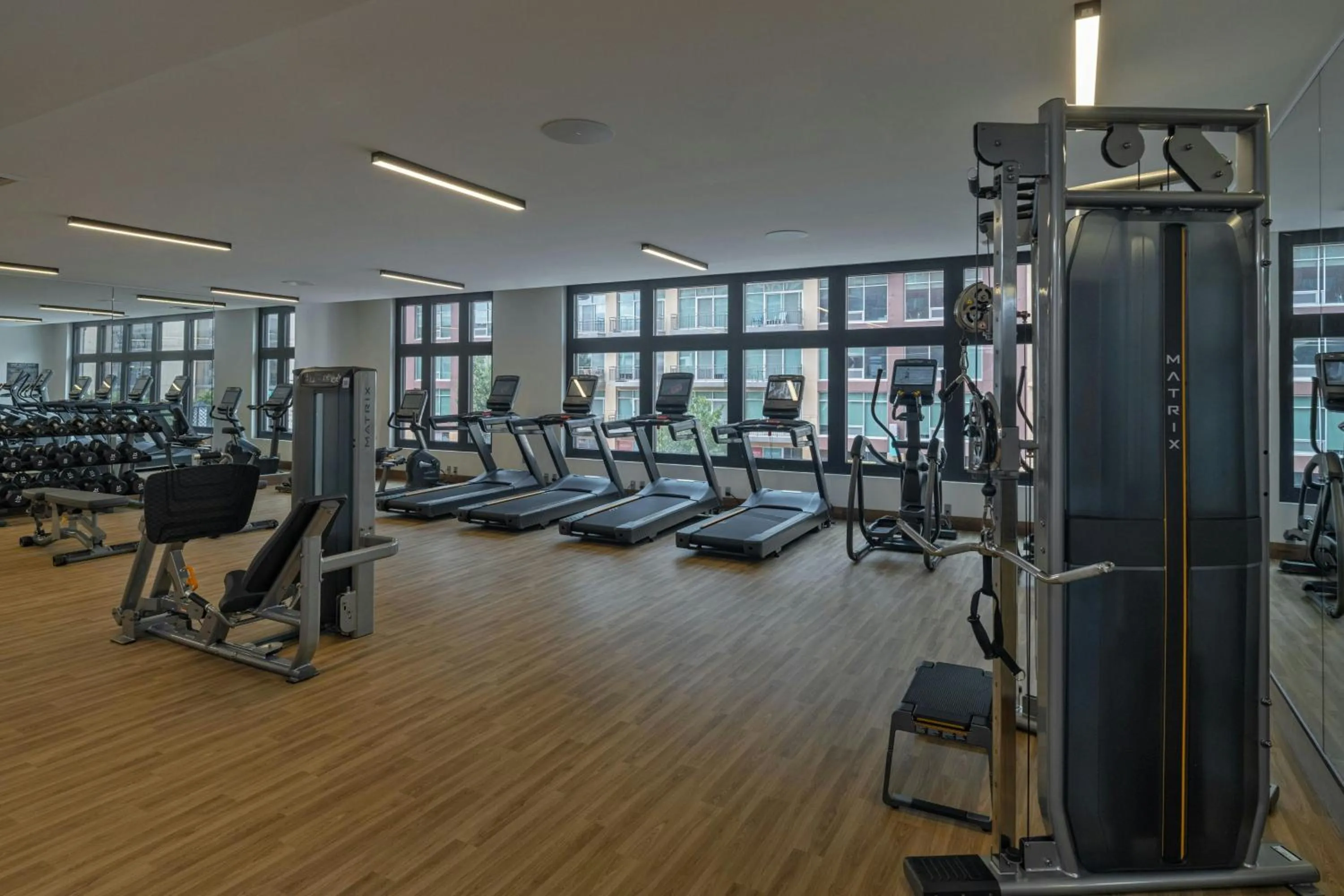 Fitness centre/facilities in AC Hotel by Marriott Wichita Downtown