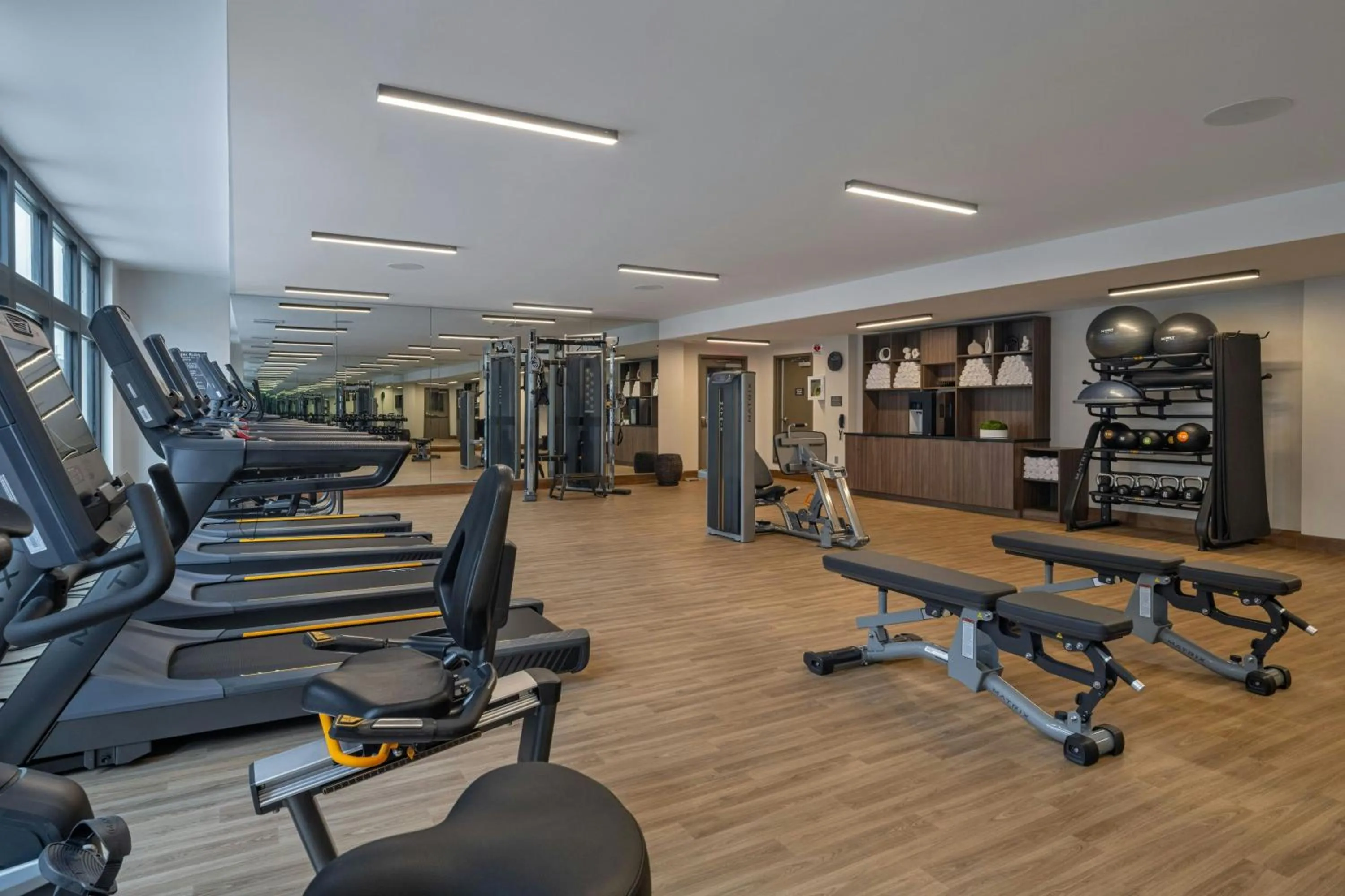Fitness centre/facilities in AC Hotel by Marriott Wichita Downtown