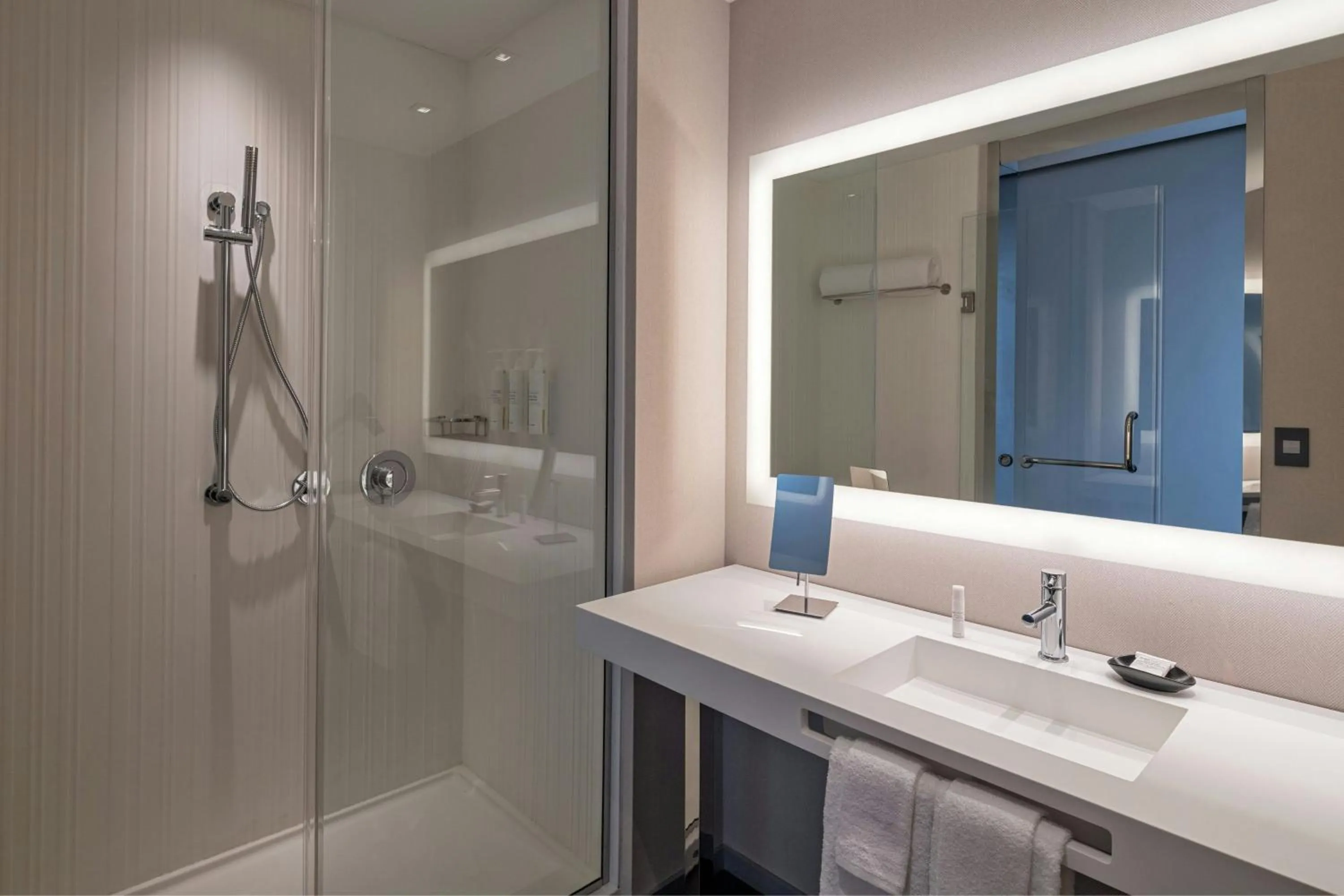 Bathroom in AC Hotel by Marriott Wichita Downtown