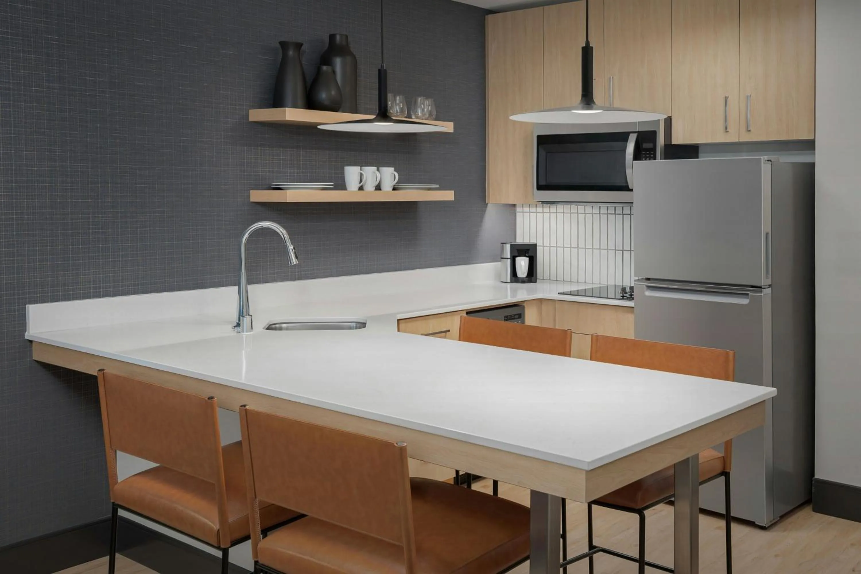 Kitchen or kitchenette in Residence Inn by Marriott Seattle Northgate Station