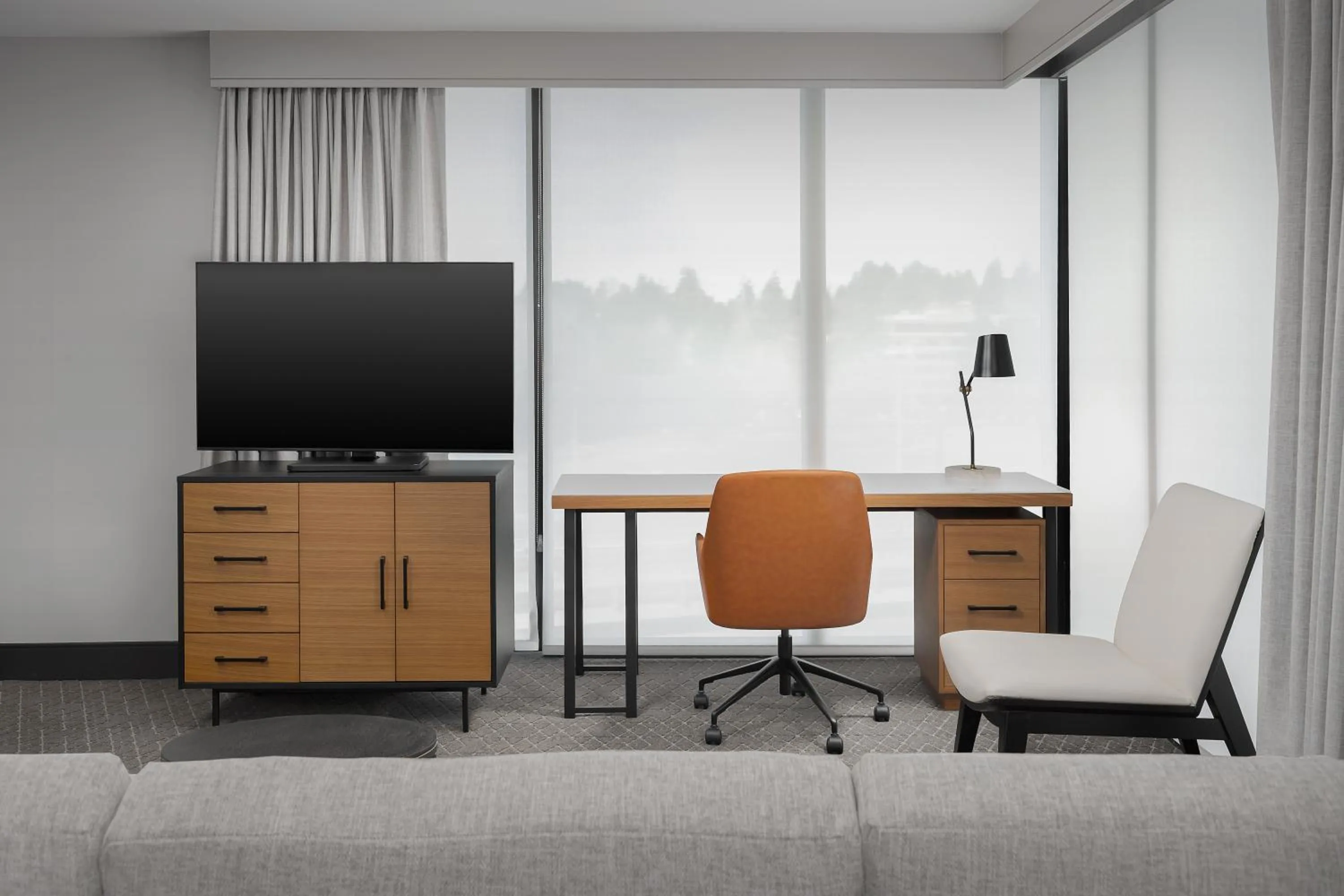 Living room in Residence Inn by Marriott Seattle Northgate Station