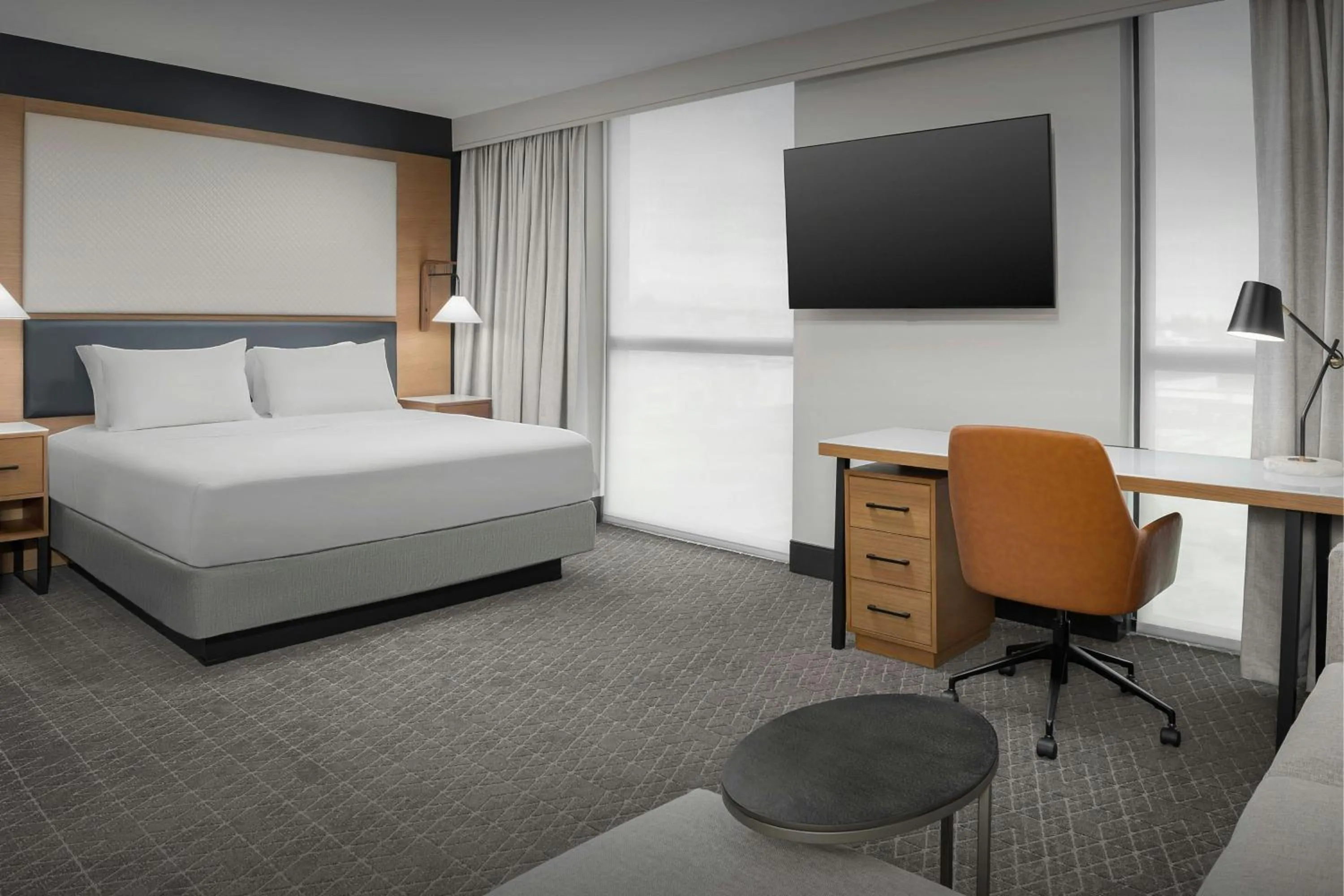 Bedroom, Bed in Residence Inn by Marriott Seattle Northgate Station