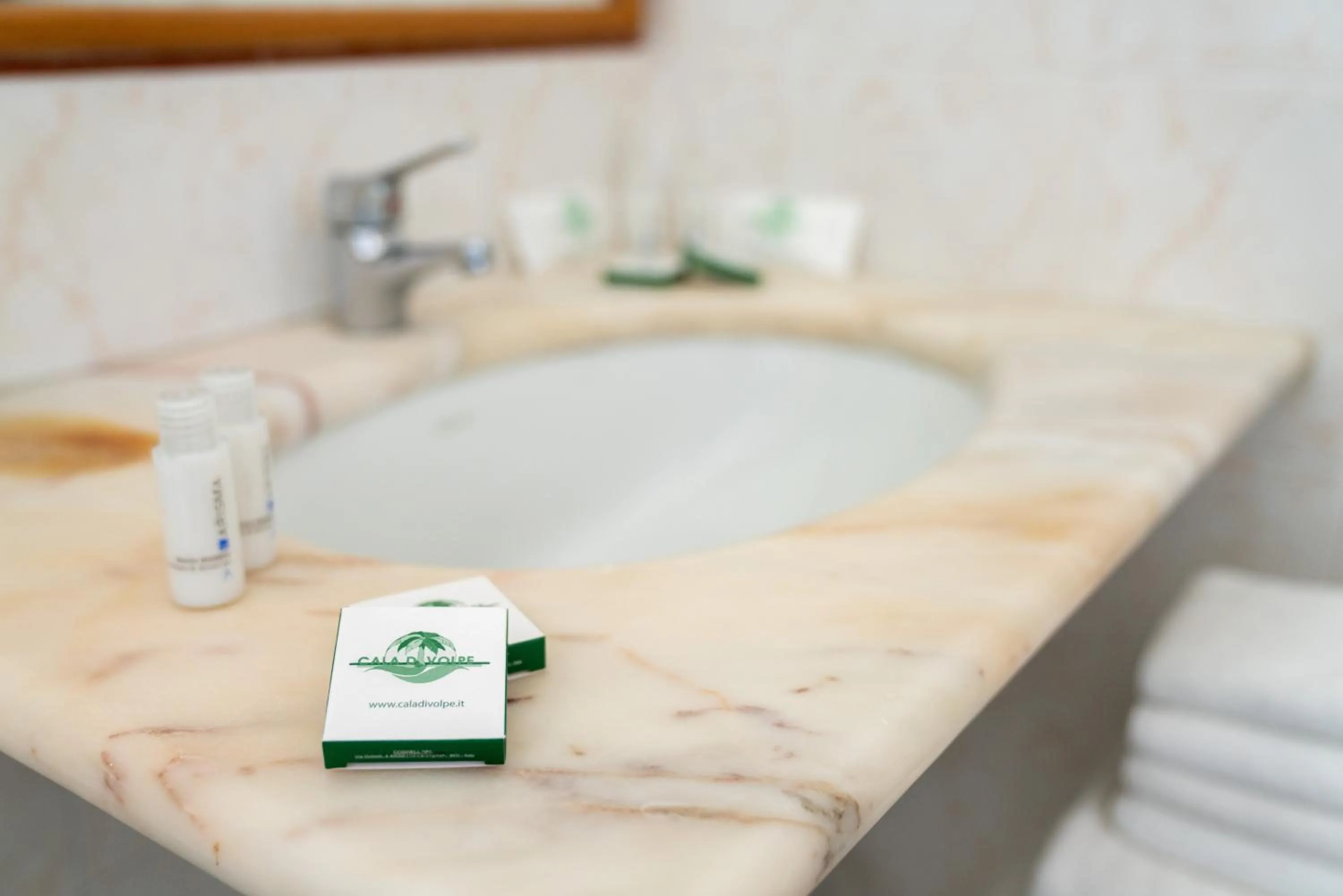 Bathroom in Hotel Villaggio Cala Di Volpe