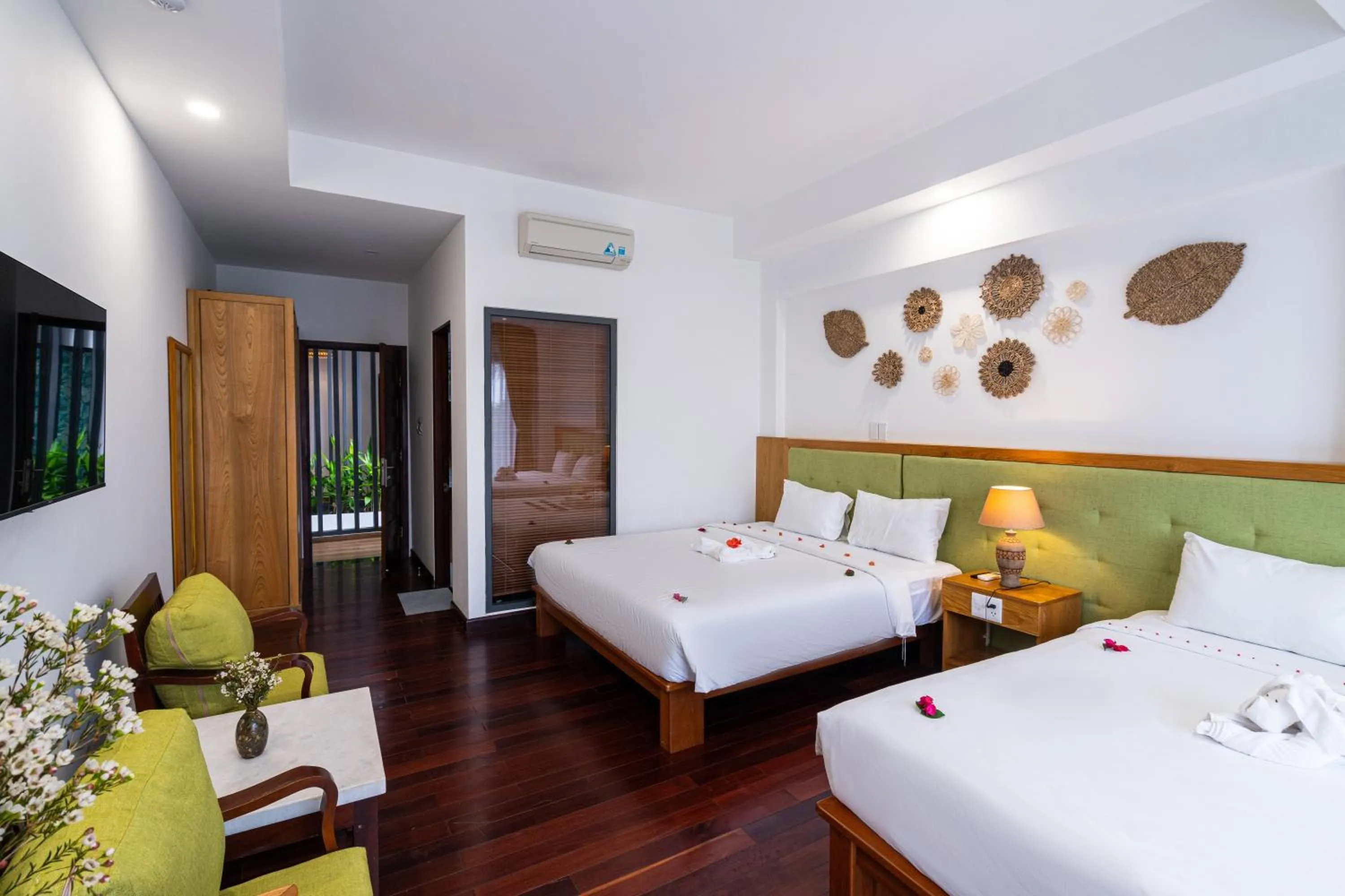 Bed in Palm Riverside Boutique