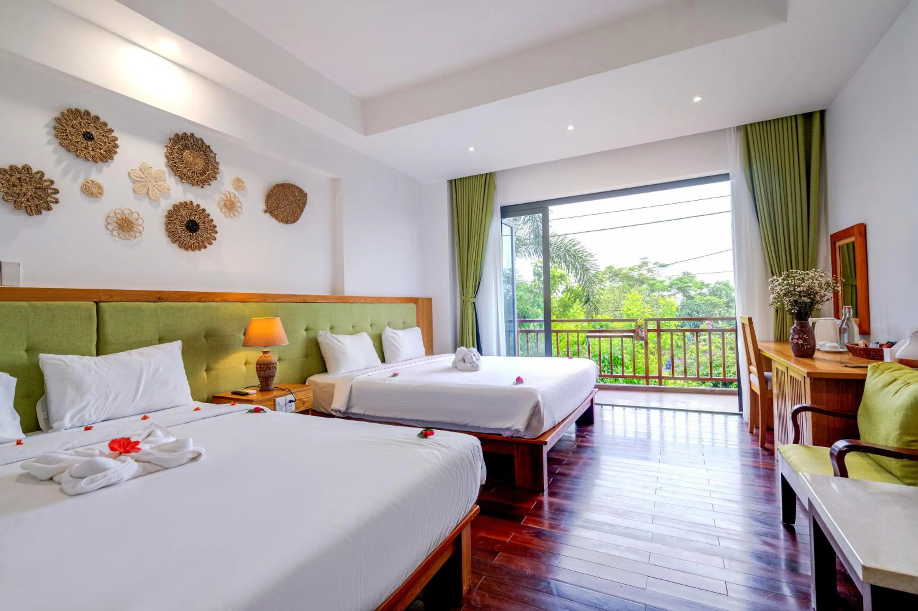 Bed in Palm Riverside Boutique