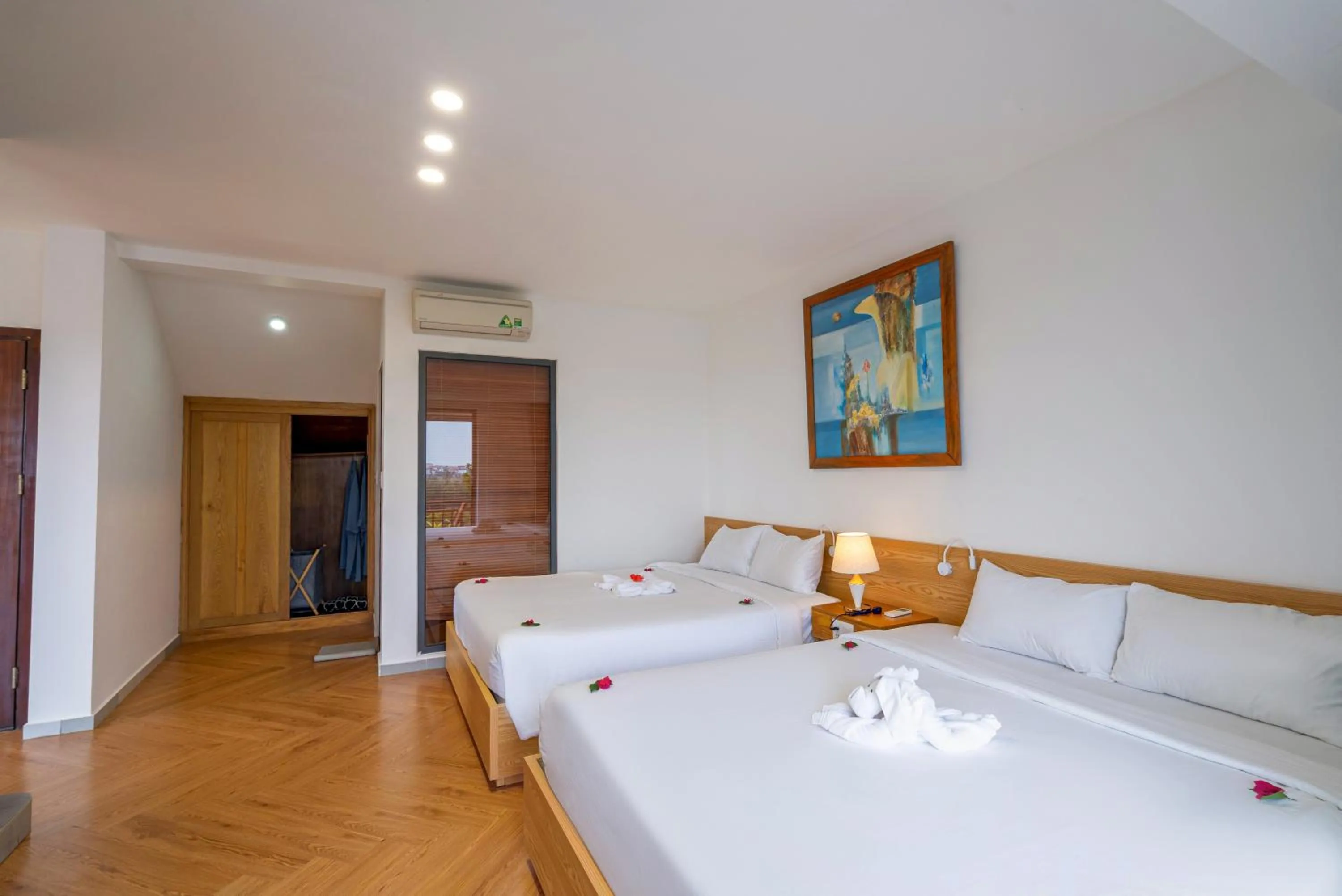 Bed in Palm Riverside Boutique