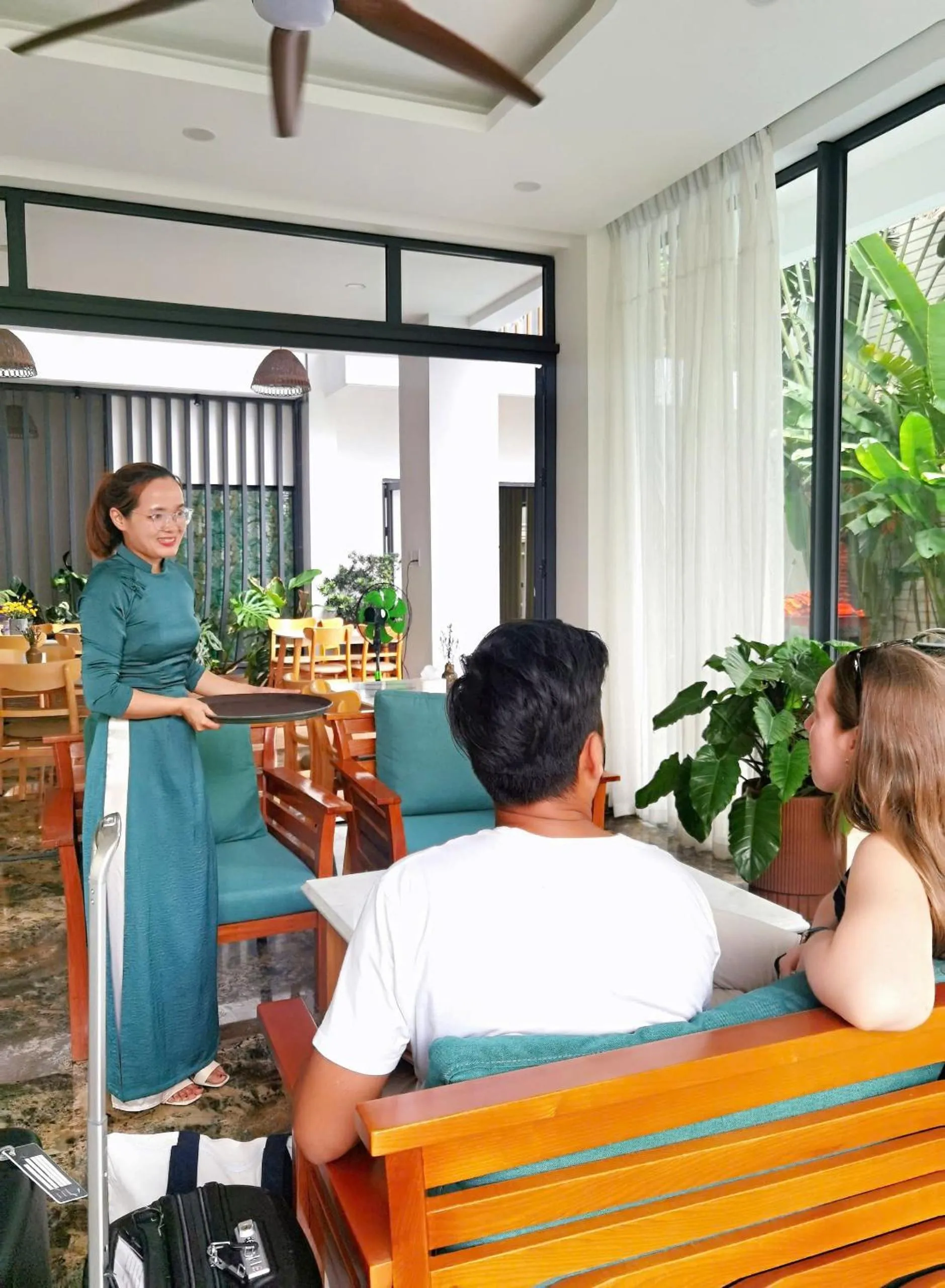 People in Palm Riverside Boutique