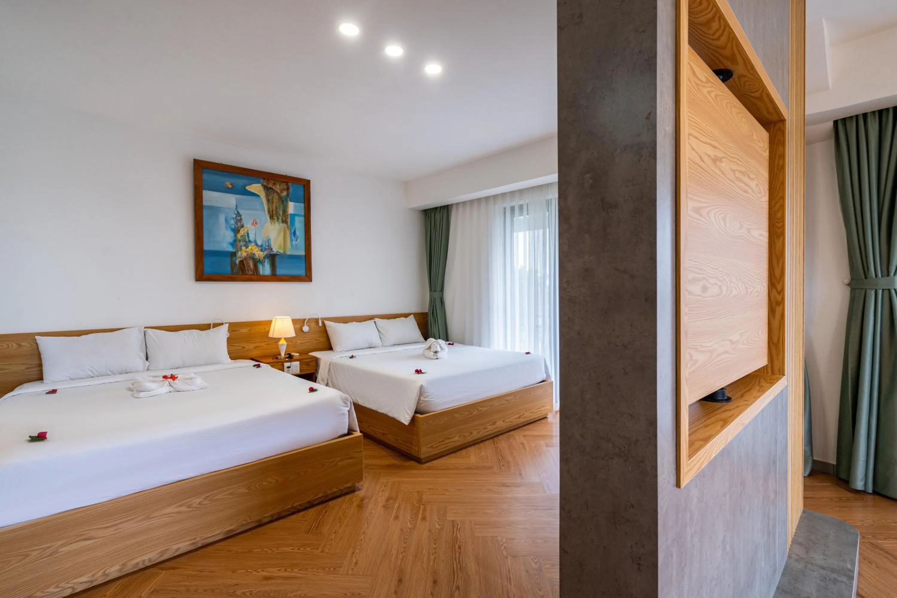 Bed in Palm Riverside Boutique