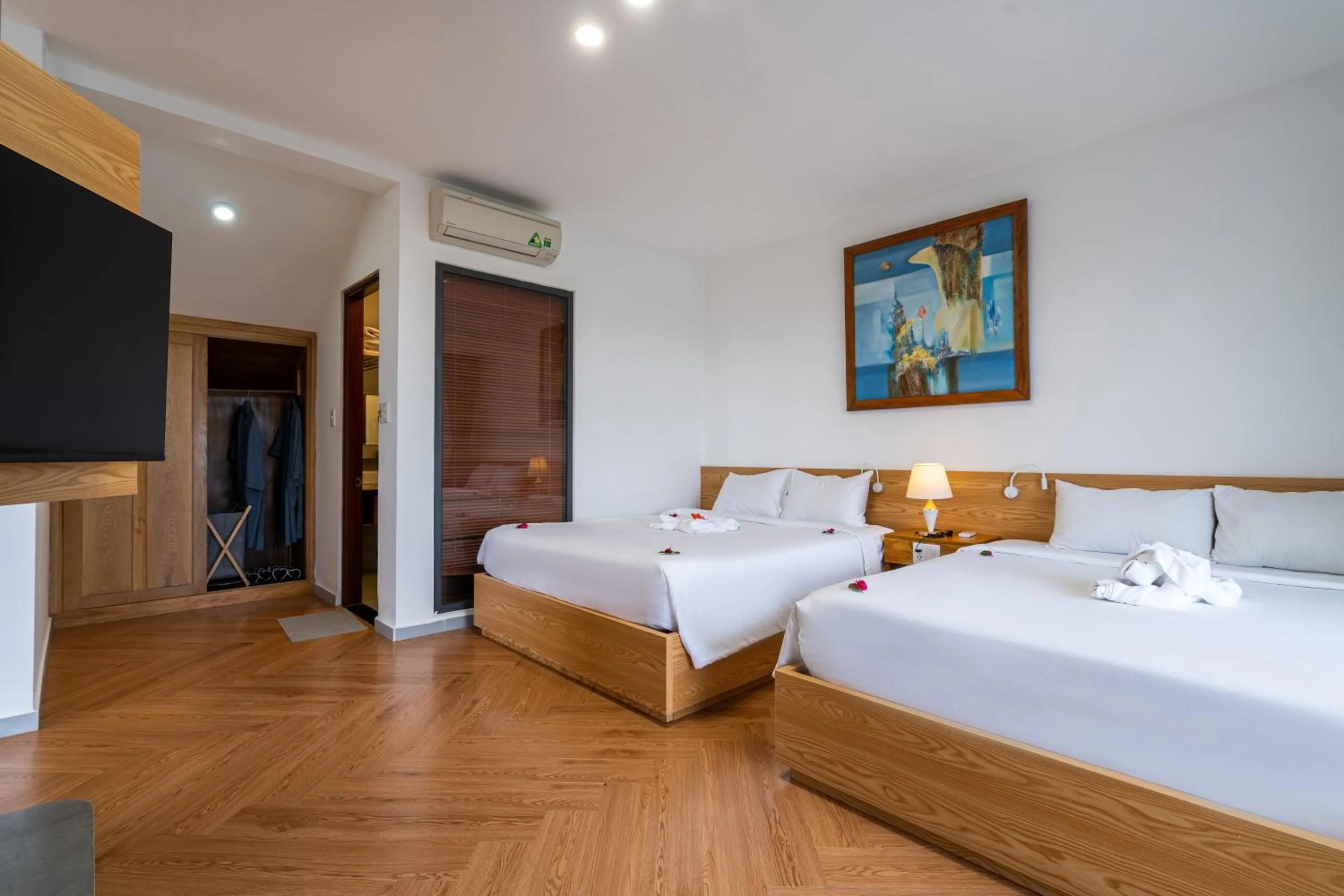 Bed in Palm Riverside Boutique