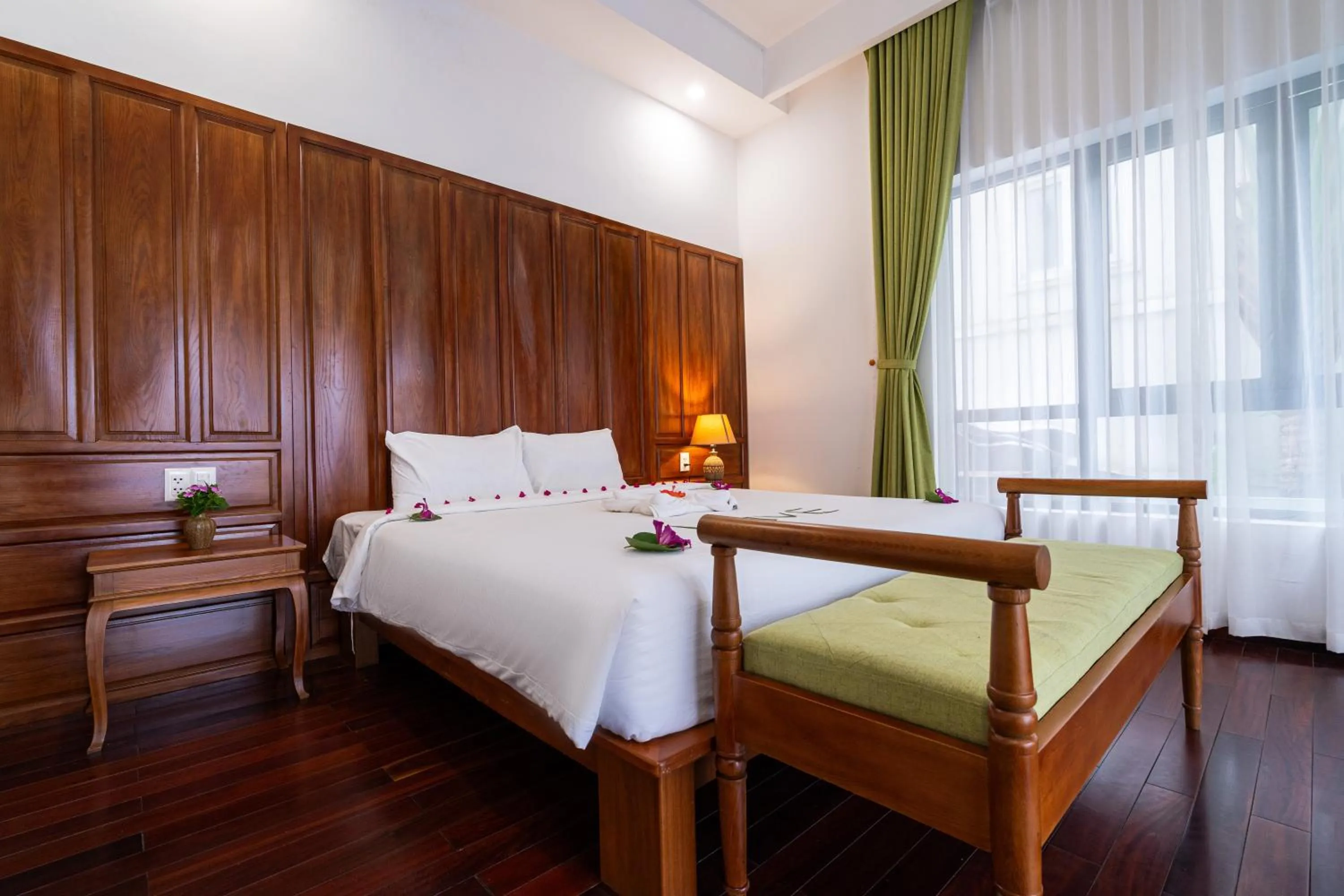 Bed in Palm Riverside Boutique