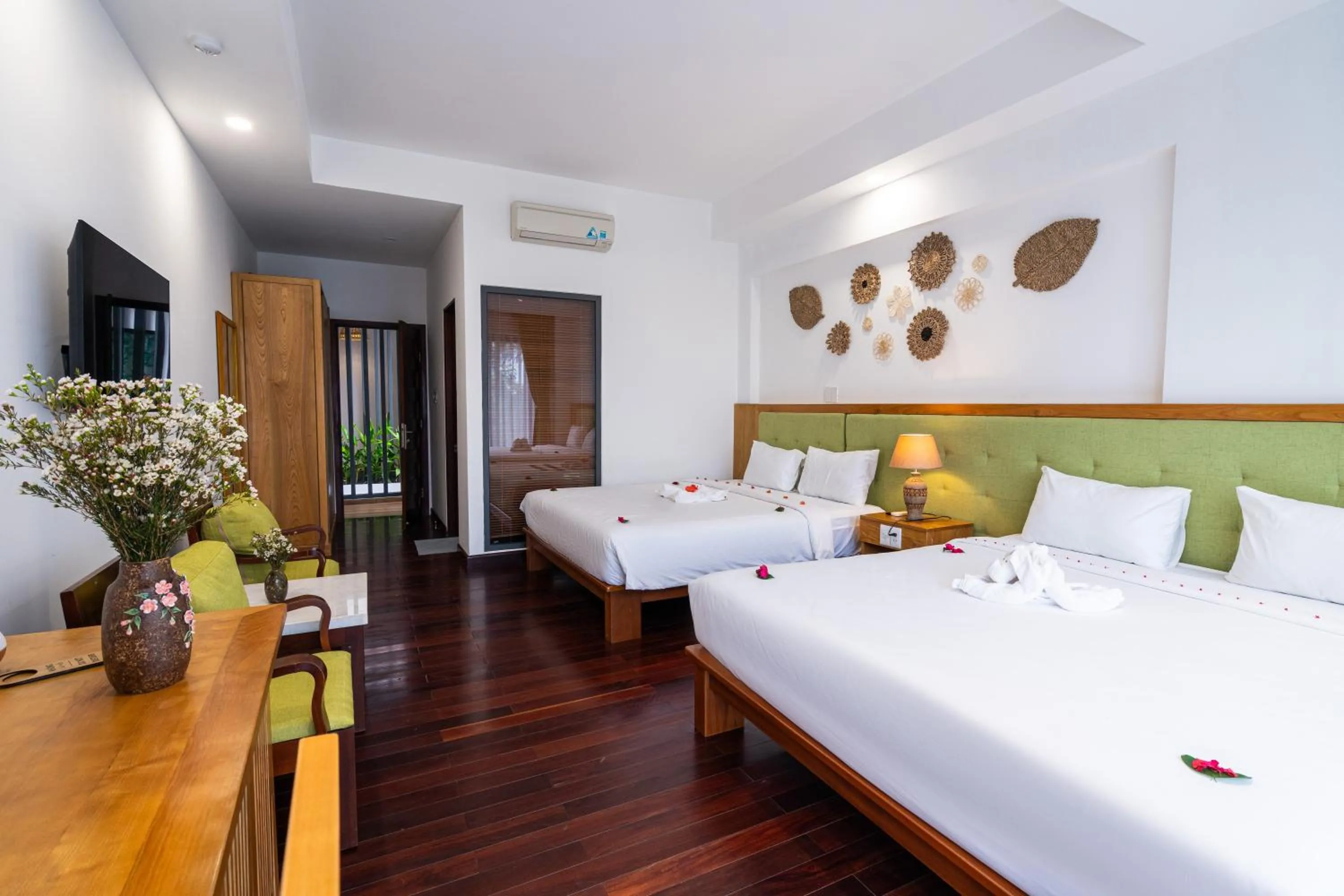 Bed in Palm Riverside Boutique