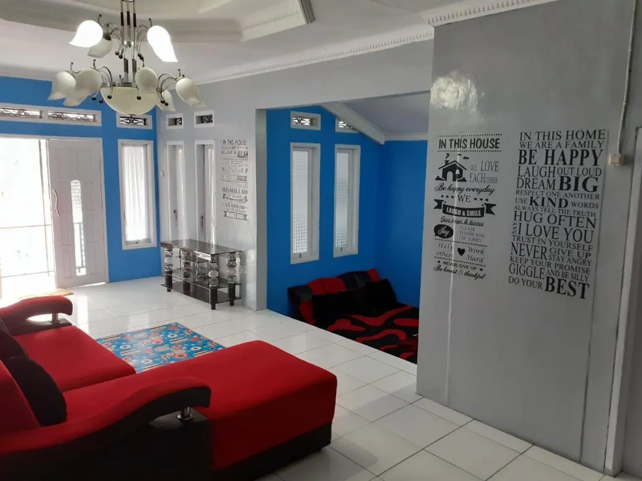 Living room in Ciwidey Homestay