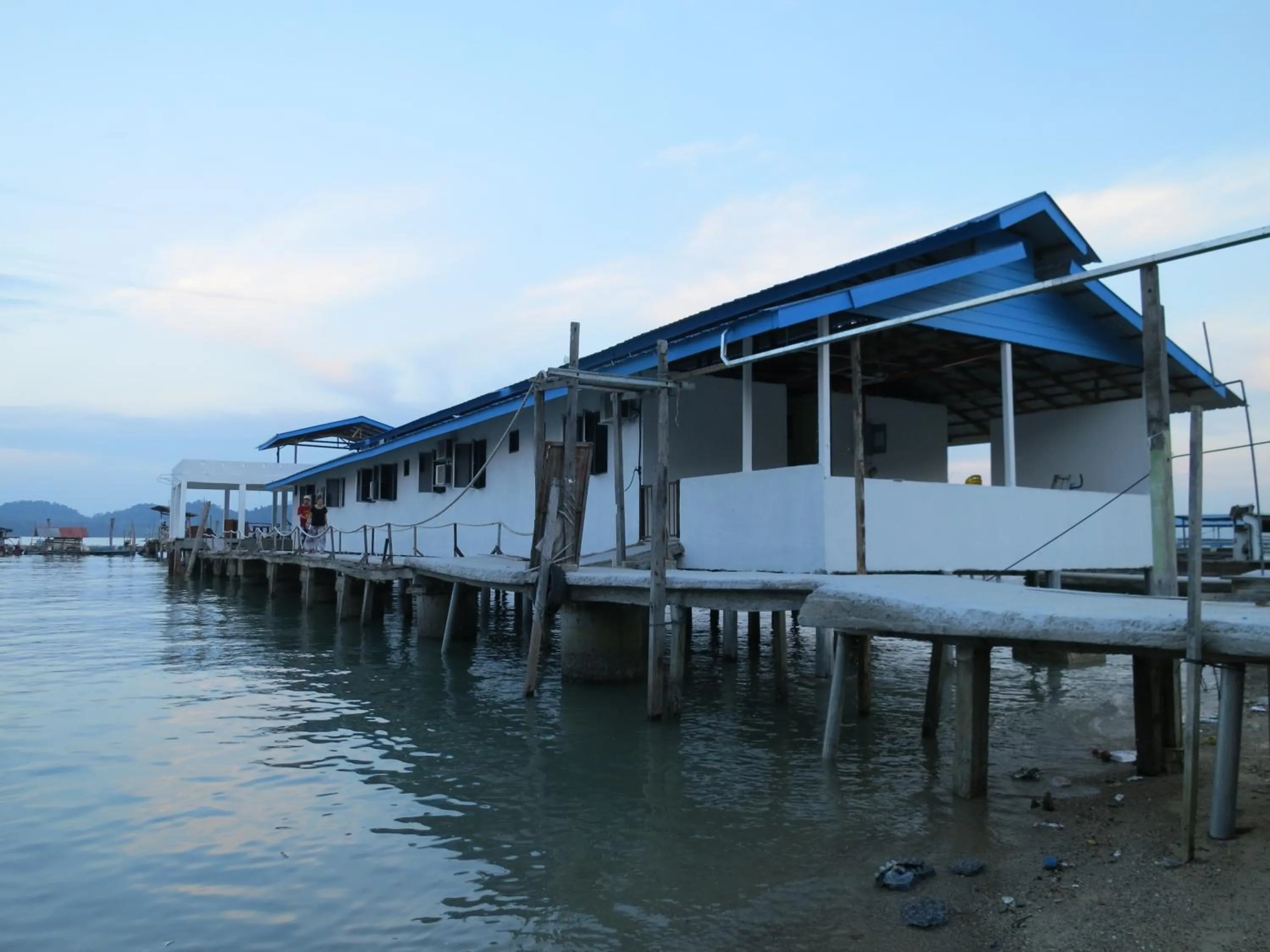Facade/entrance in Pangkor Fish House
