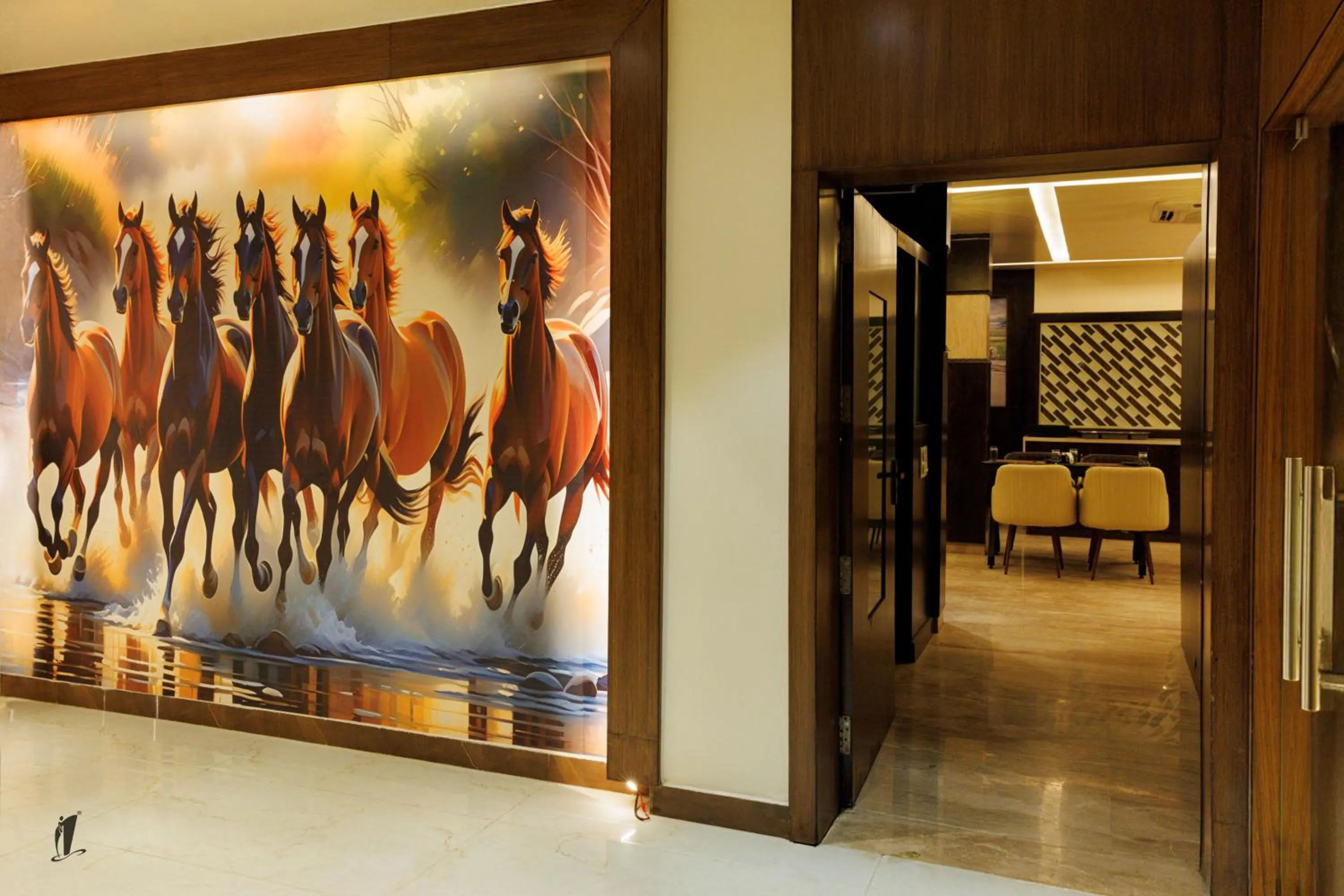 Decorative detail in Srigandha Residency