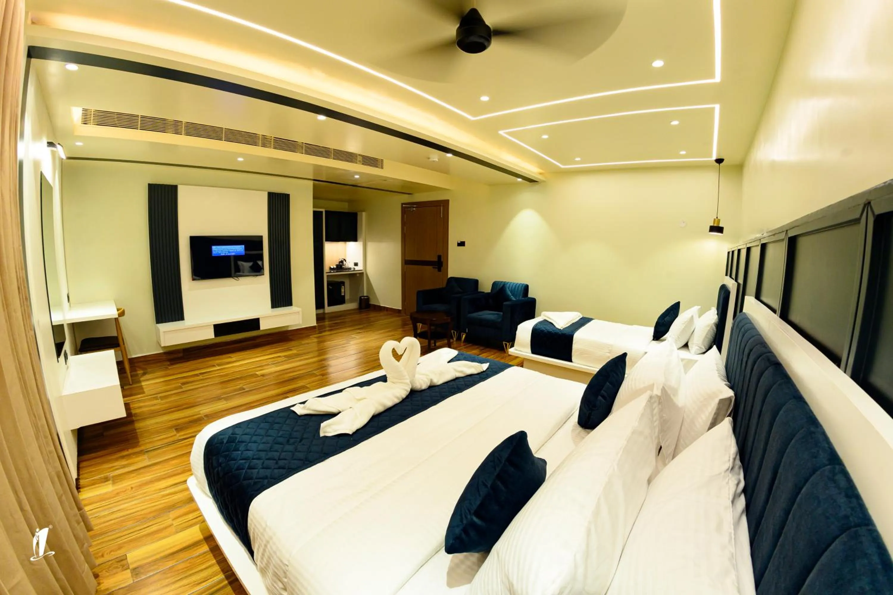 Bed in Srigandha Residency