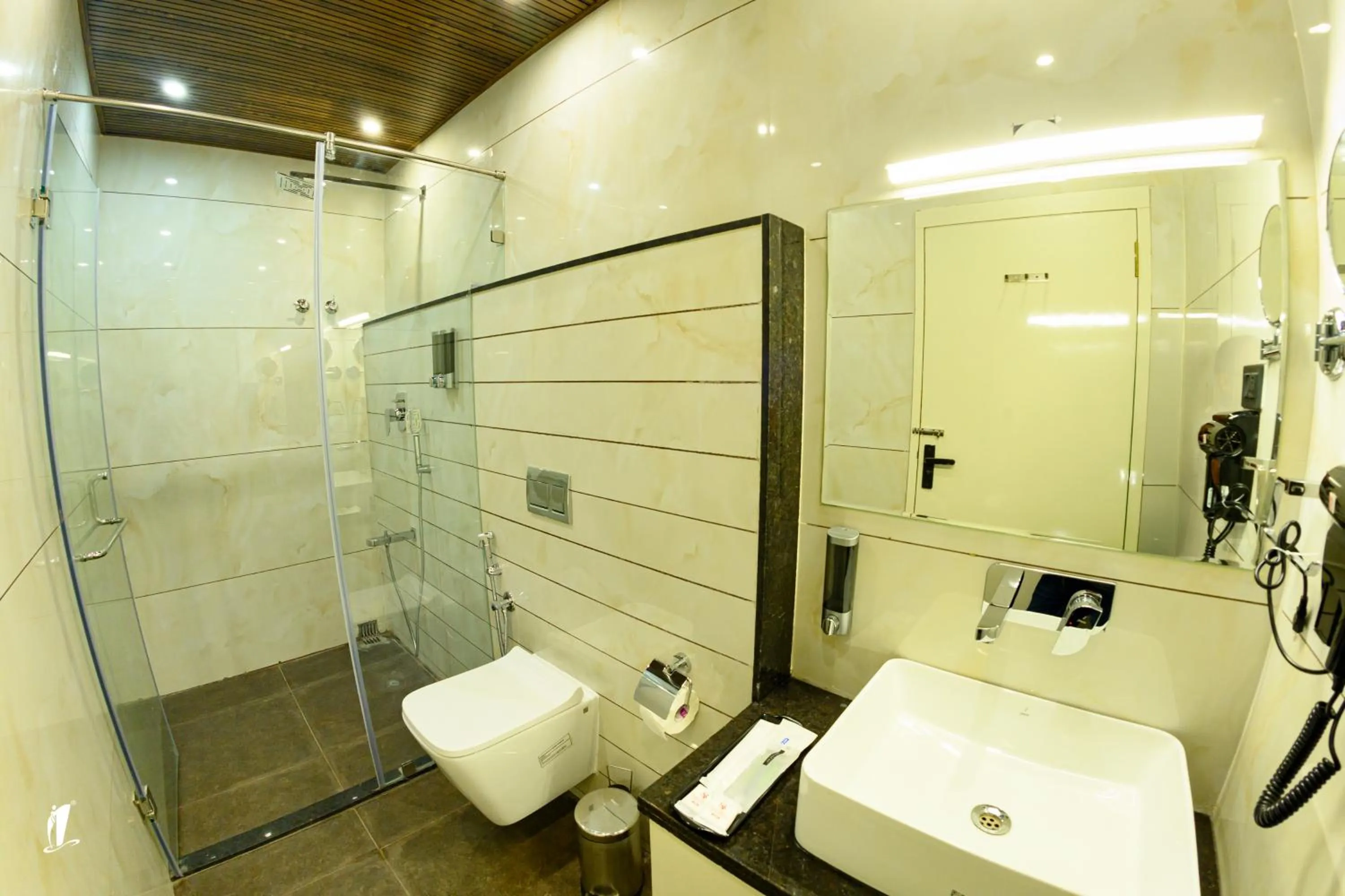 Shower in Srigandha Residency
