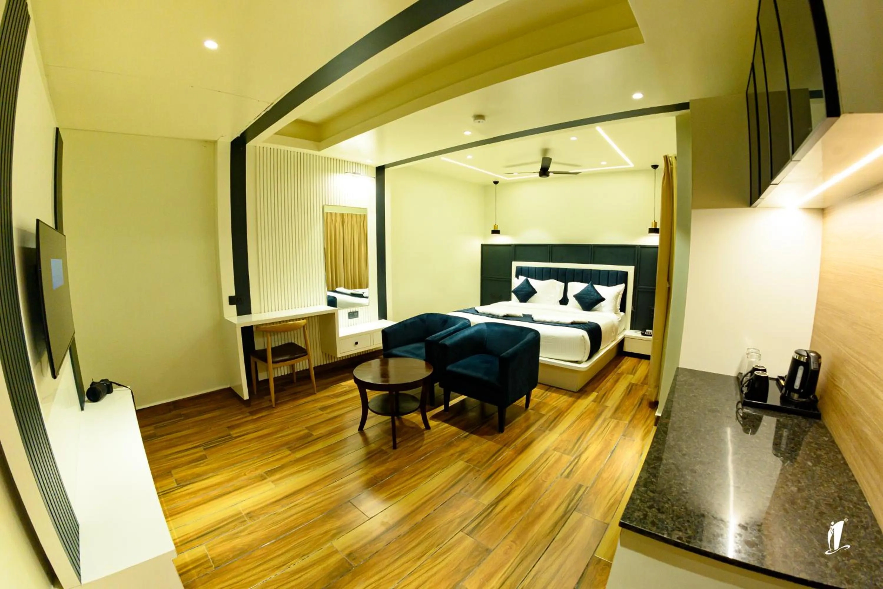 Bed in Srigandha Residency