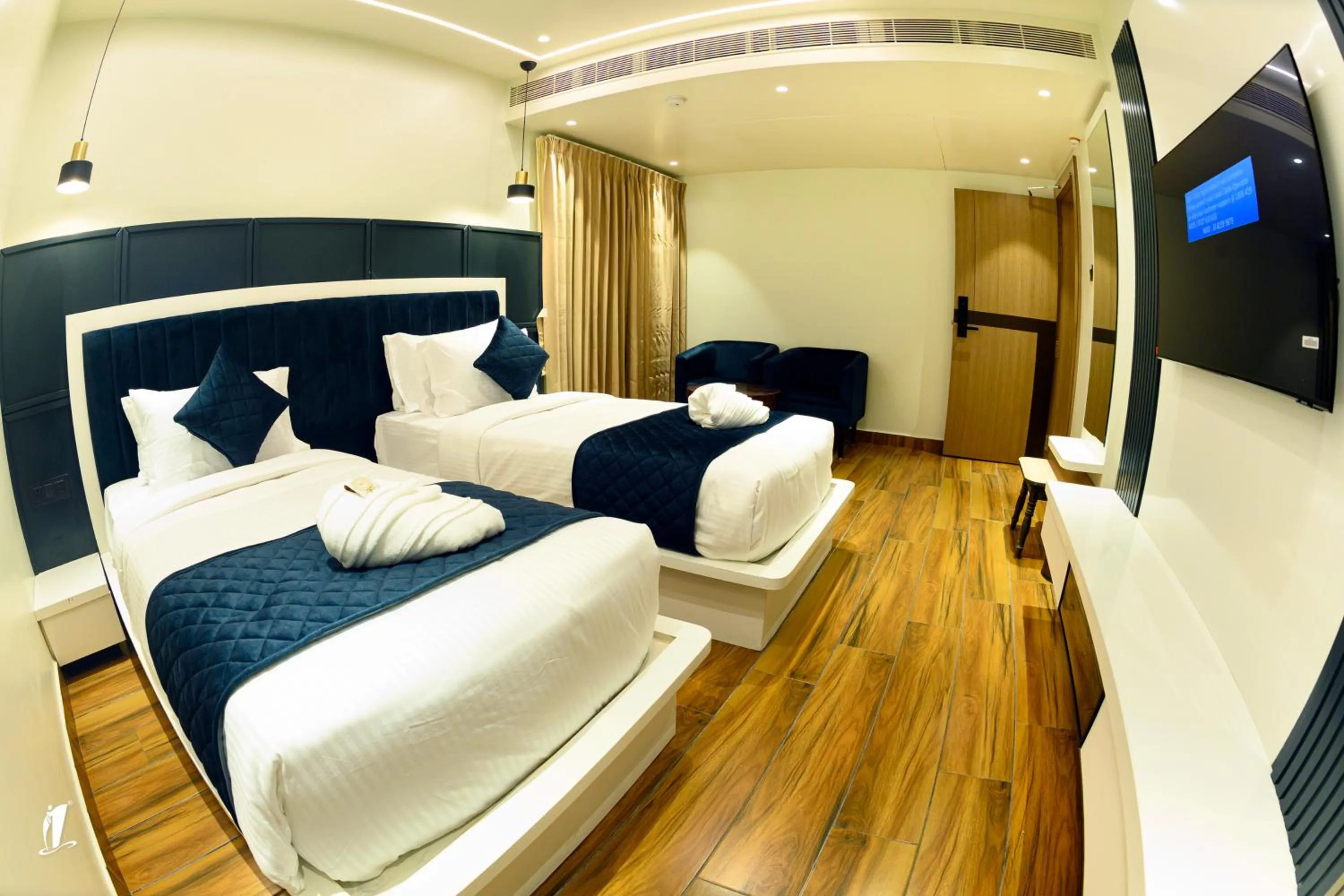 Bed in Srigandha Residency