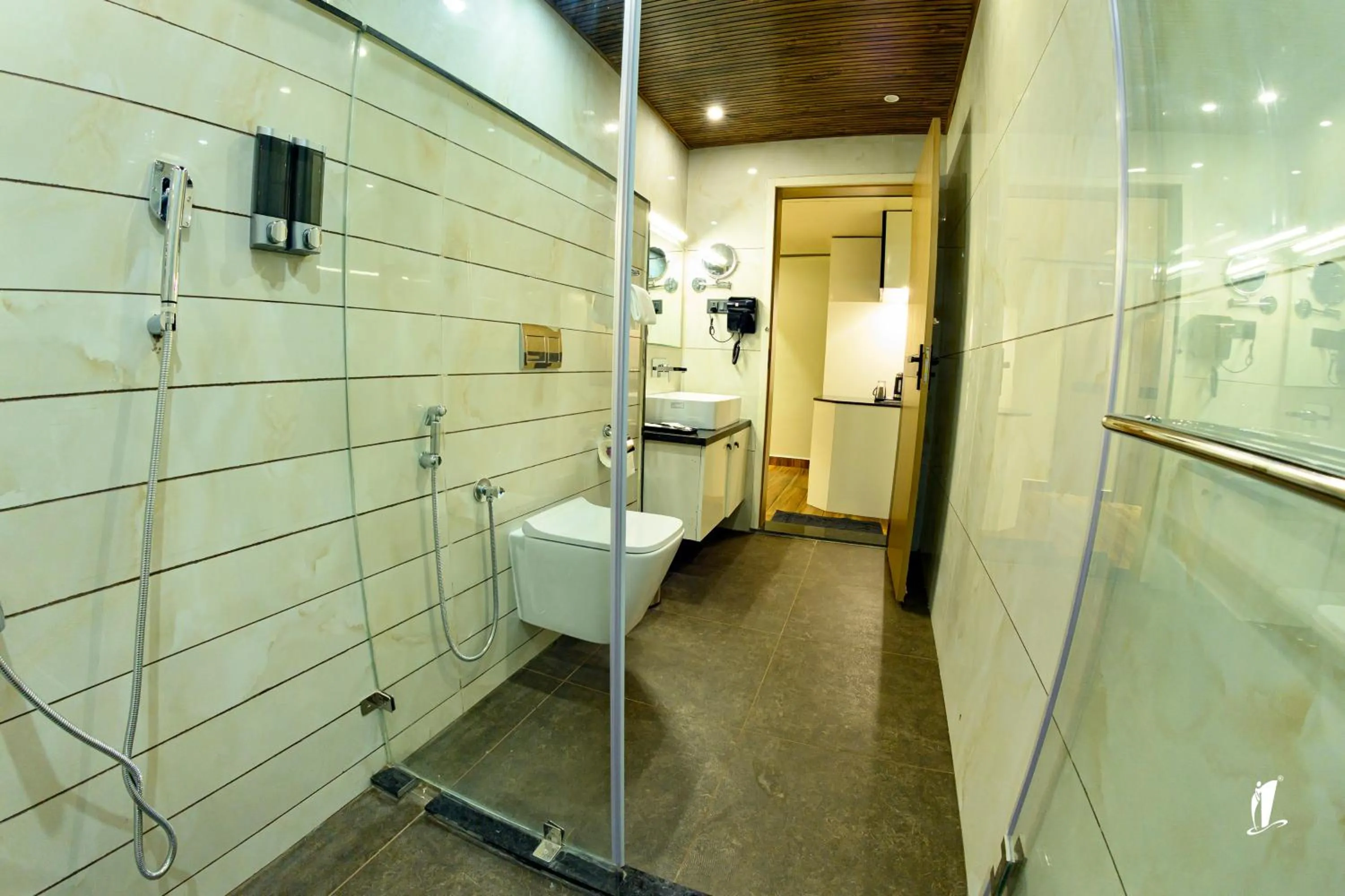 Shower in Srigandha Residency