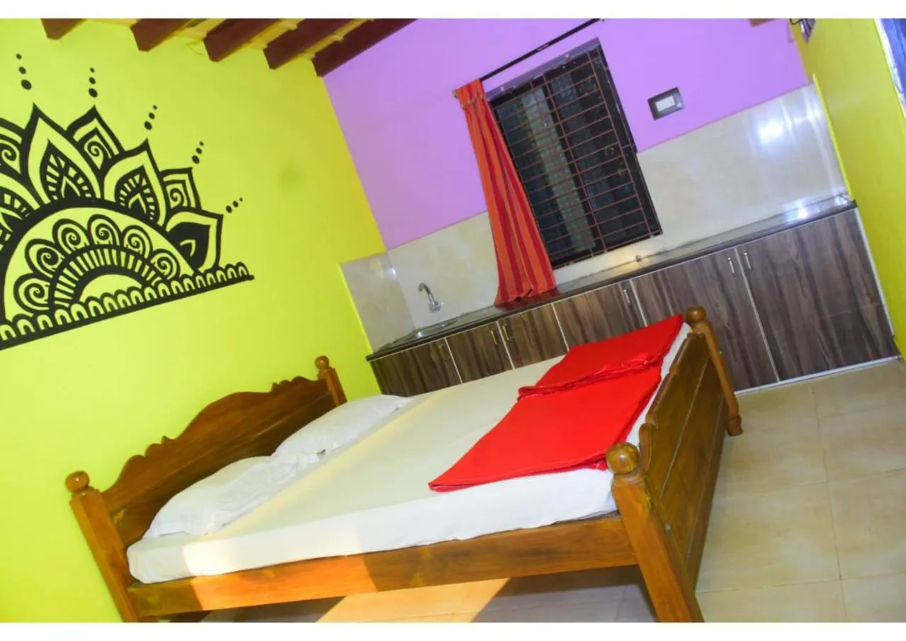 Bed in Belaku Farm House