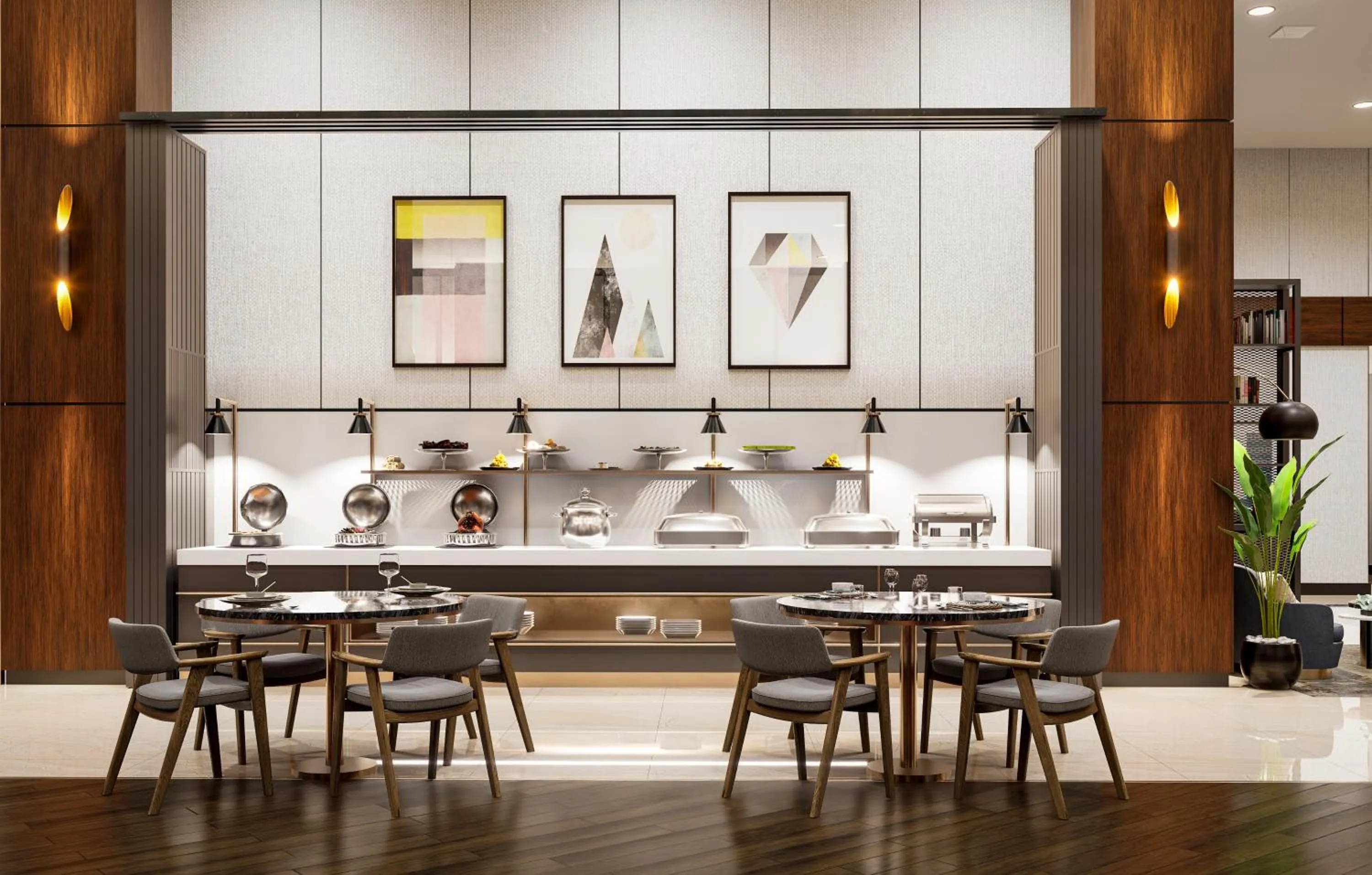 Buffet breakfast in Crowne Plaza Istanbul - West