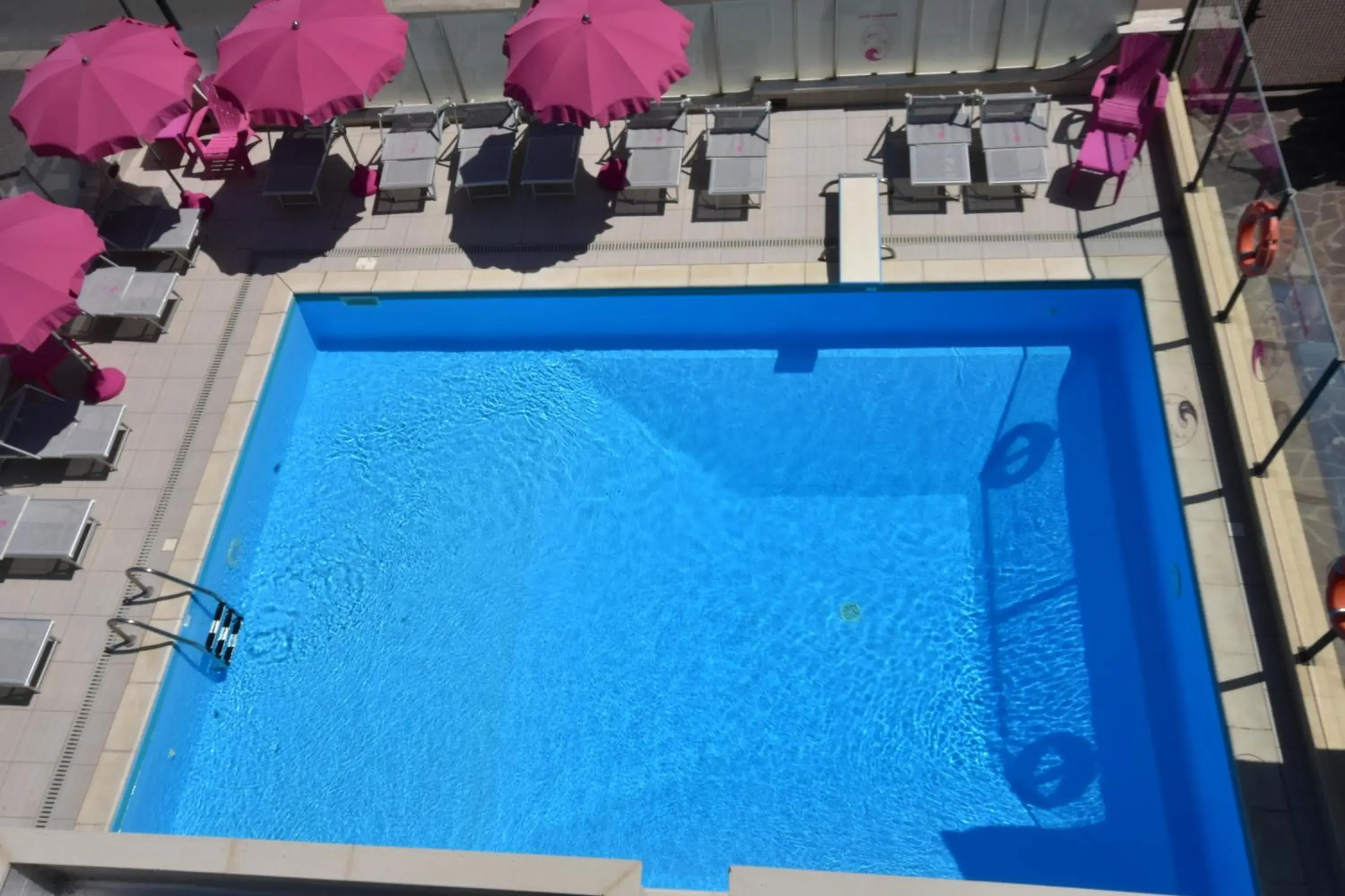 Pool View in Hotel Mont Blanc