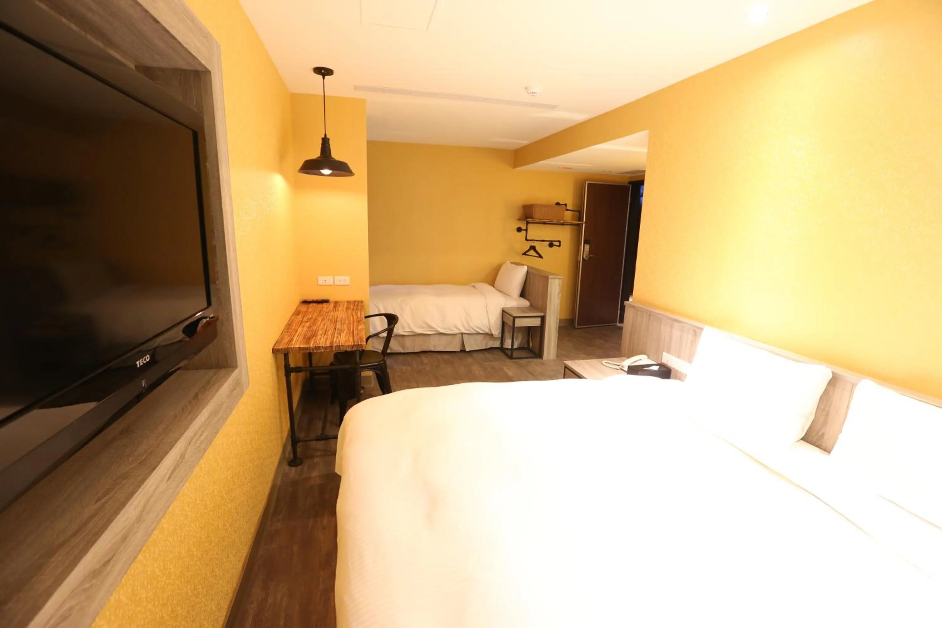 Photo of the whole room, Bed in Central Hotel