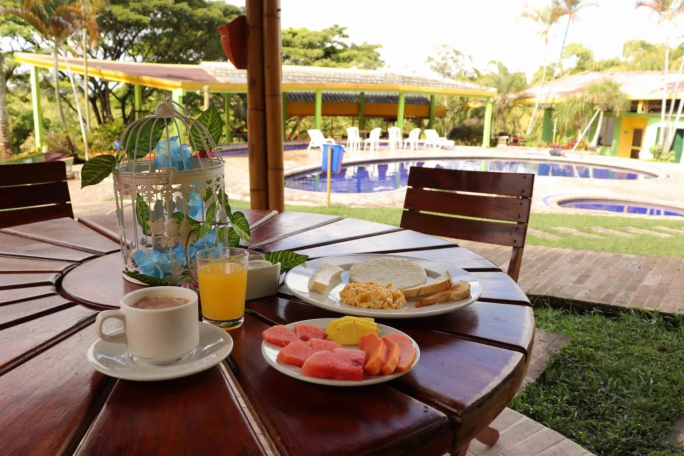 Food in Ecohotel La Casona Pereira