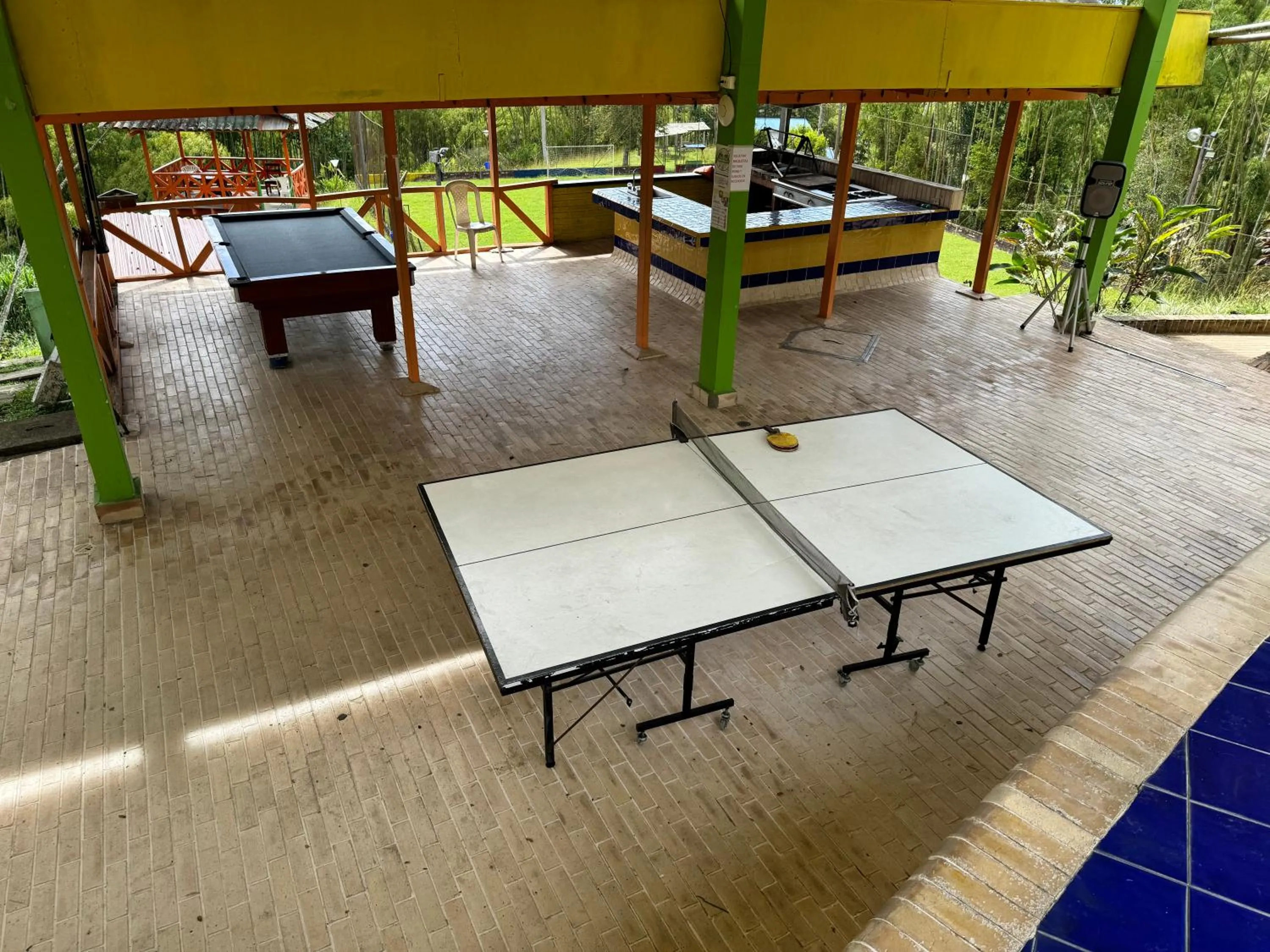 Patio in Ecohotel La Casona Pereira