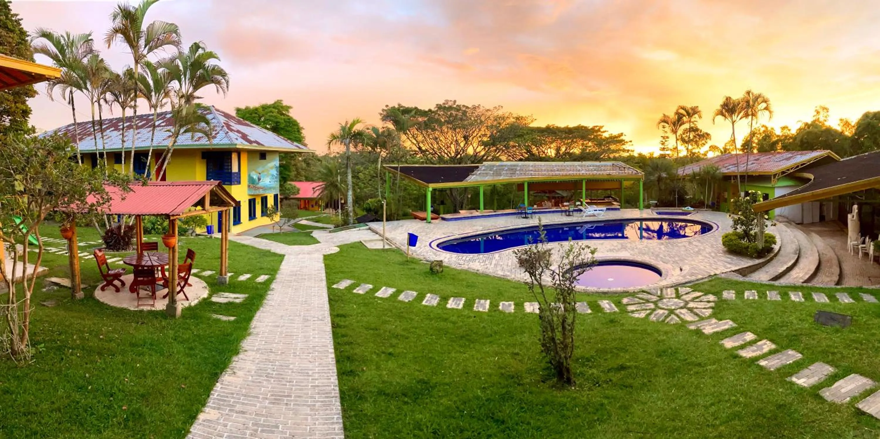 Natural landscape in Ecohotel La Casona Pereira
