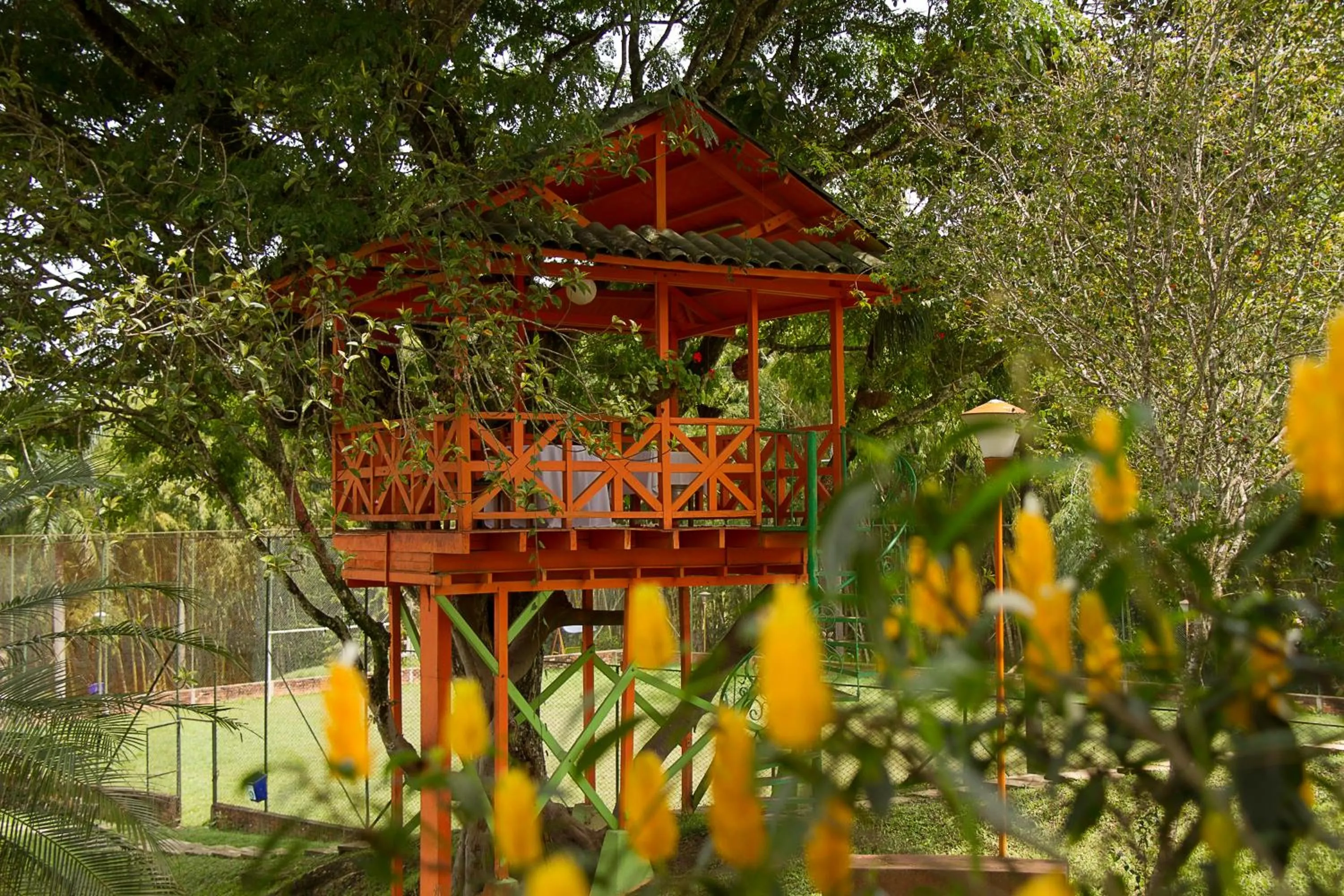 Property building in Ecohotel La Casona Pereira