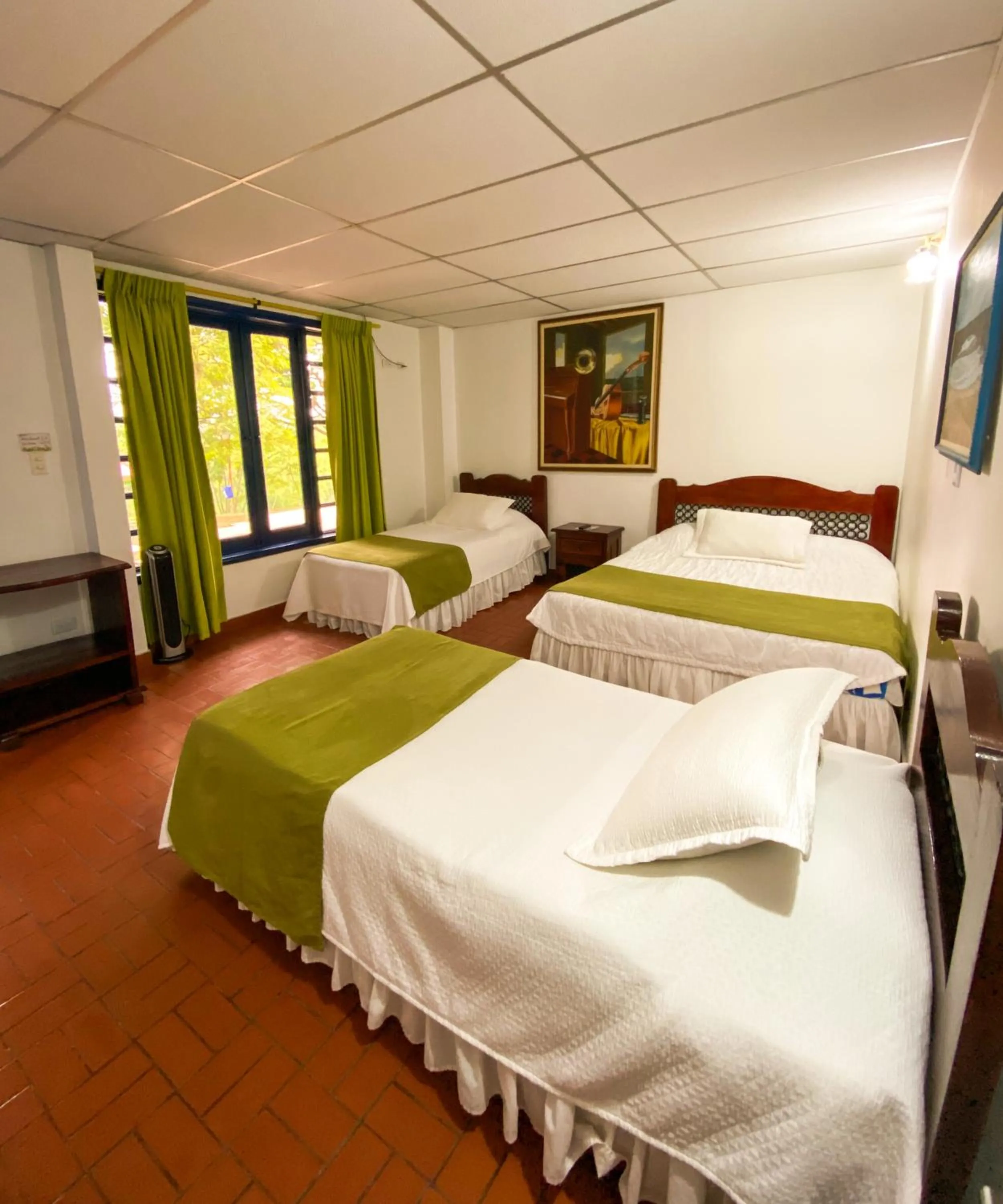 Photo of the whole room, Bed in Ecohotel La Casona Pereira