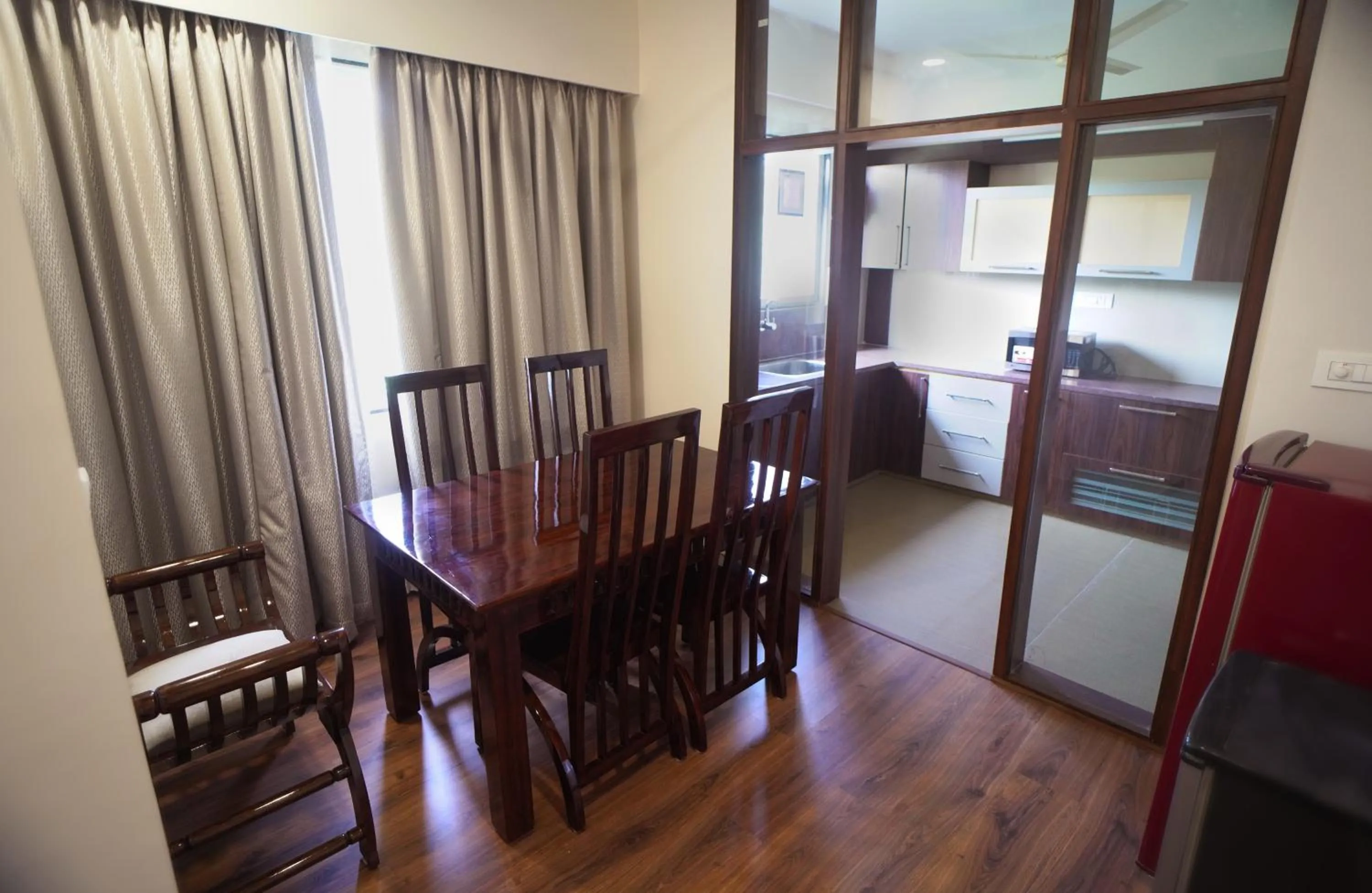 Dining area in Sai Maa Hotel & Residency