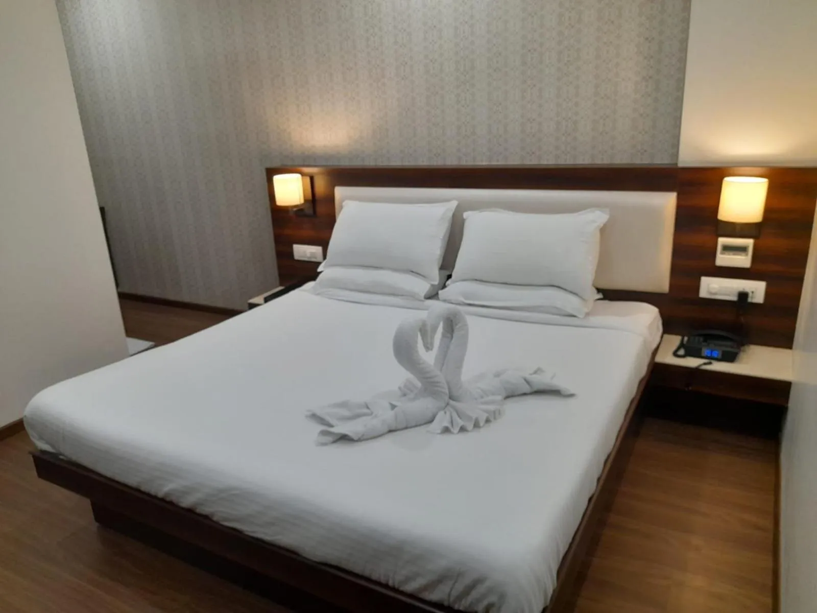 Bed in Sai Maa Hotel & Residency