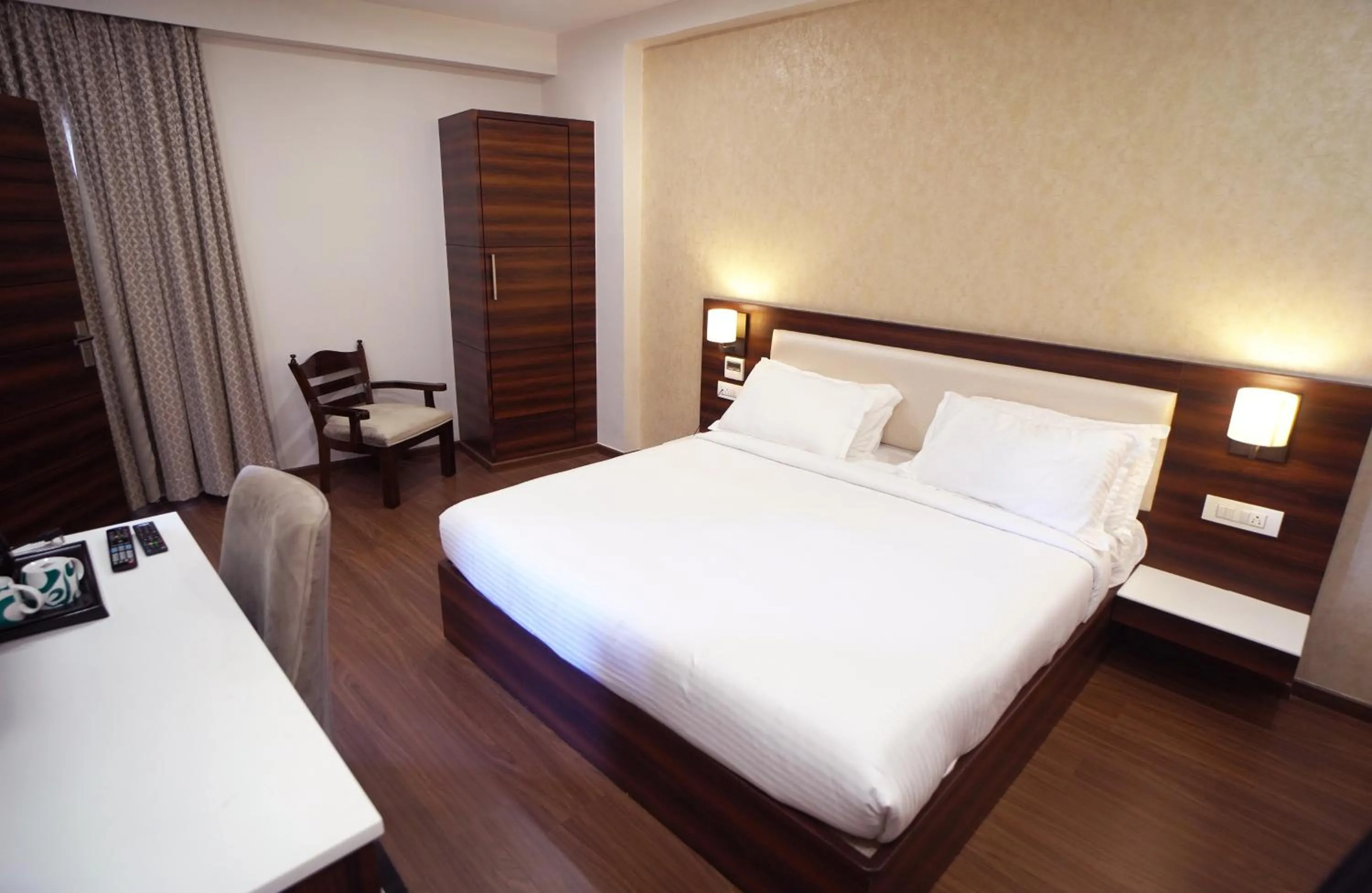 Bed in Sai Maa Hotel & Residency