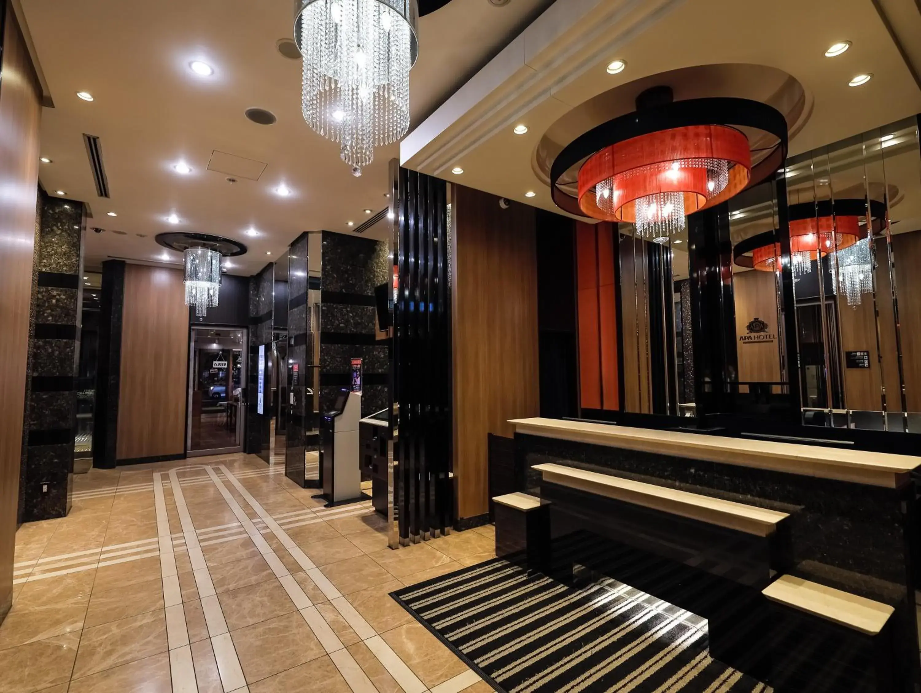 Lobby or reception in APA Hotel Asakusabashi Ekikita Lobby or reception in APA Hotel Asakusabashi Ekikita
