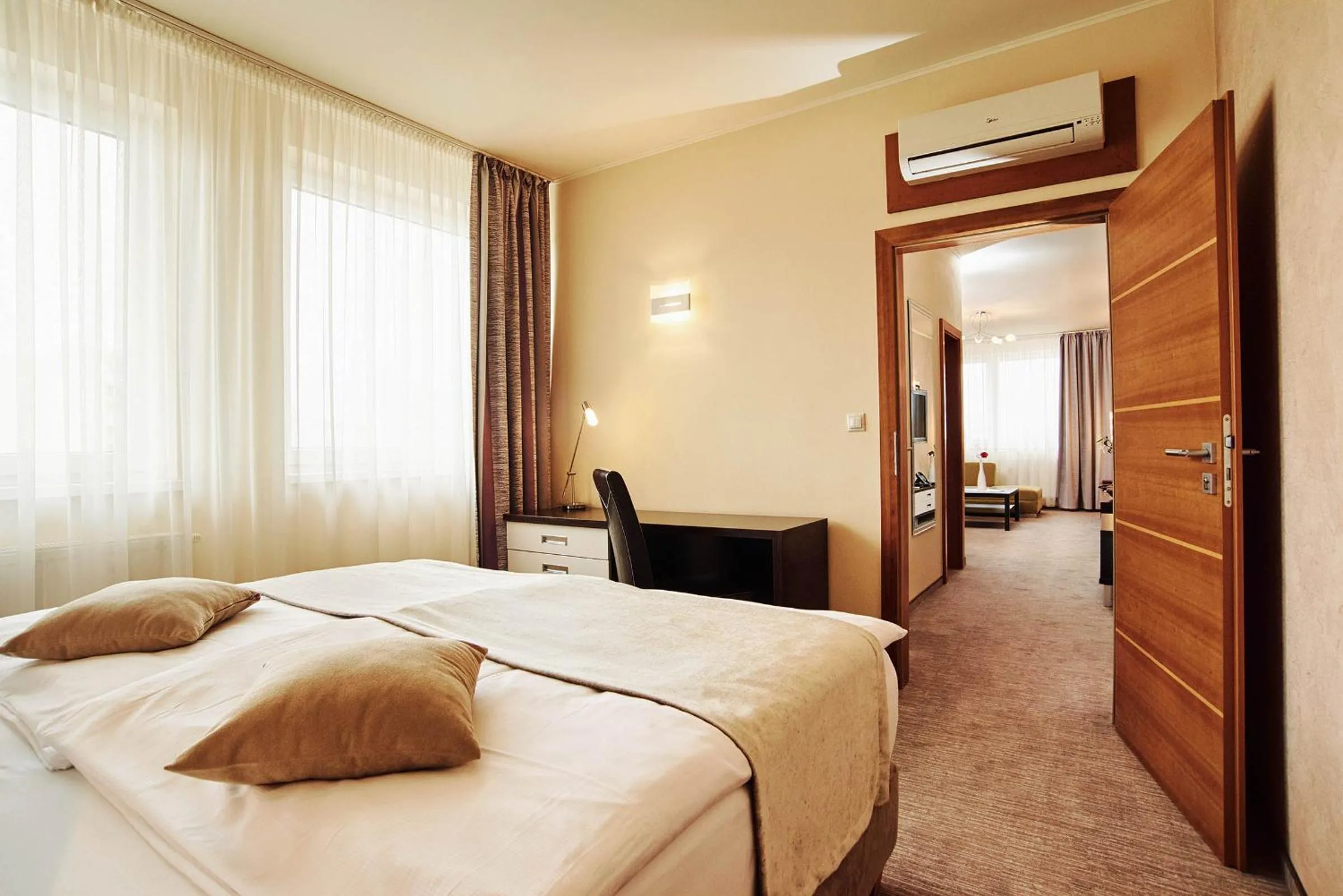 Photo of the whole room, Bed in Privilege Apartments