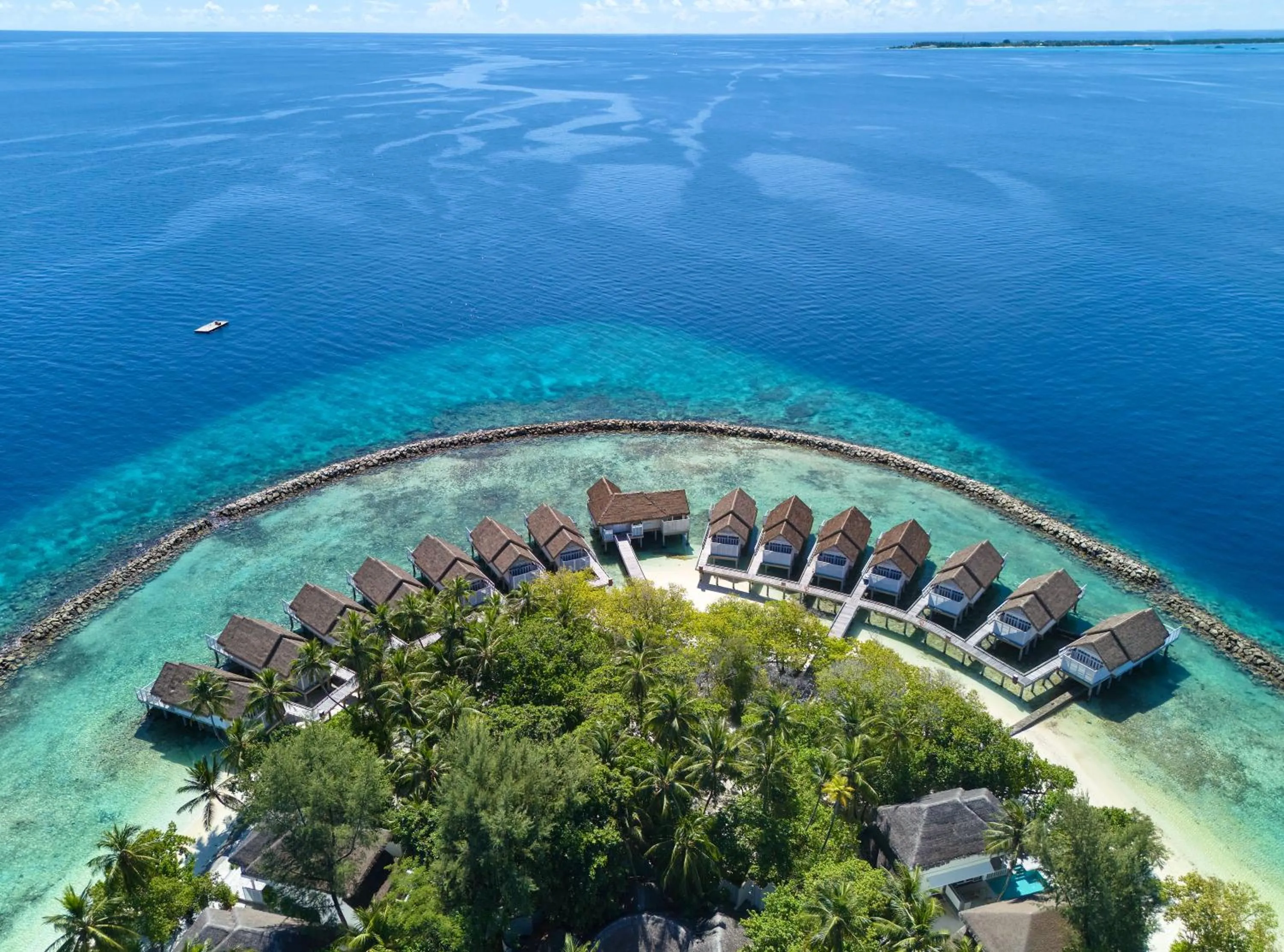 View (from property/room) in NH Maldives Kuda Rah Resort