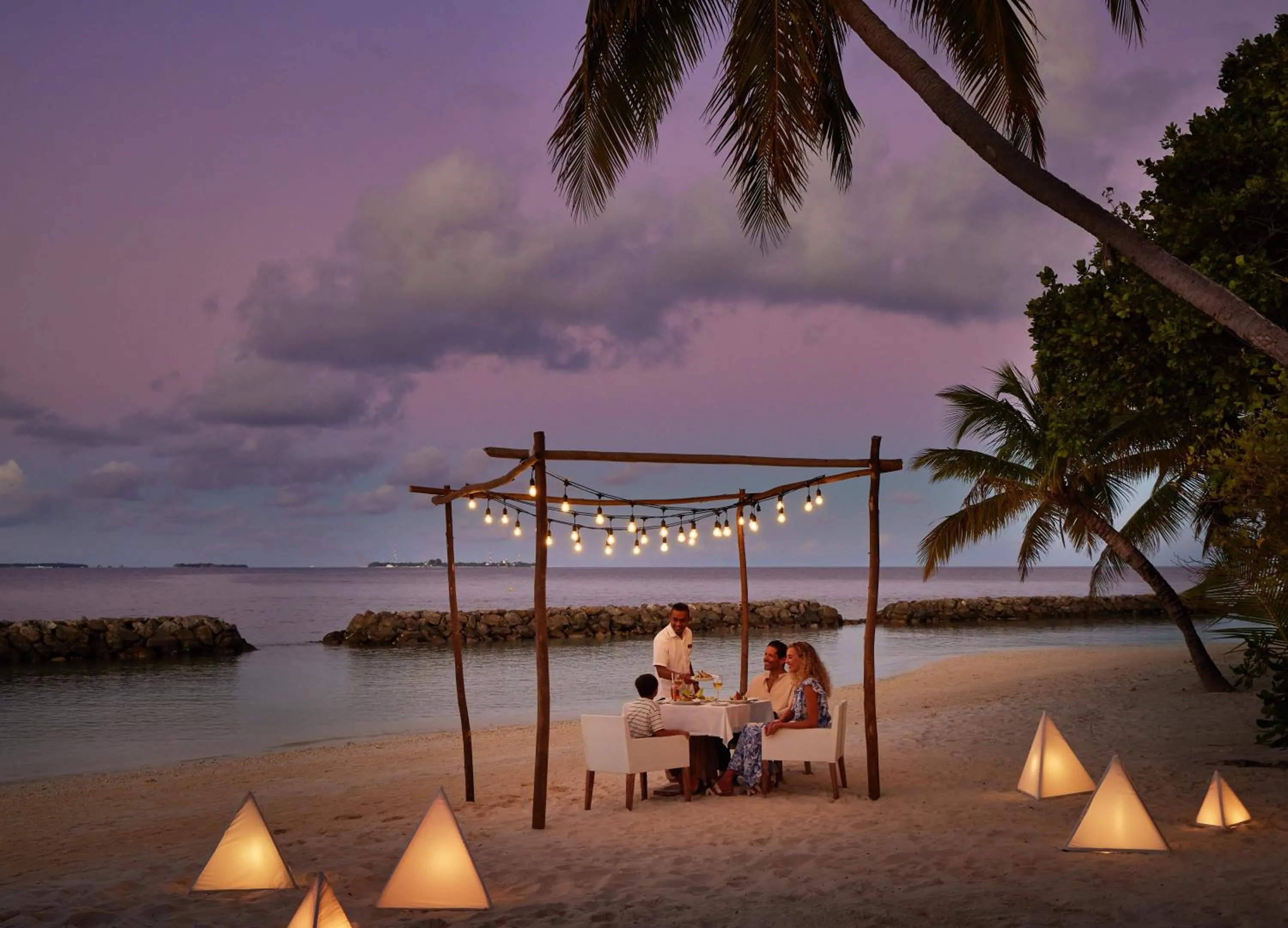 Dining area in NH Maldives Kuda Rah Resort