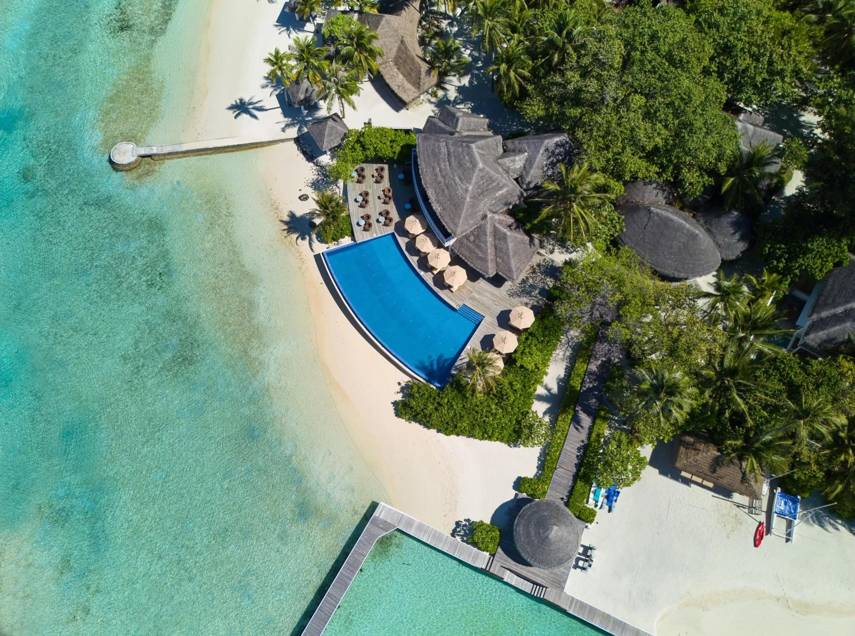 View (from property/room) in NH Maldives Kuda Rah Resort