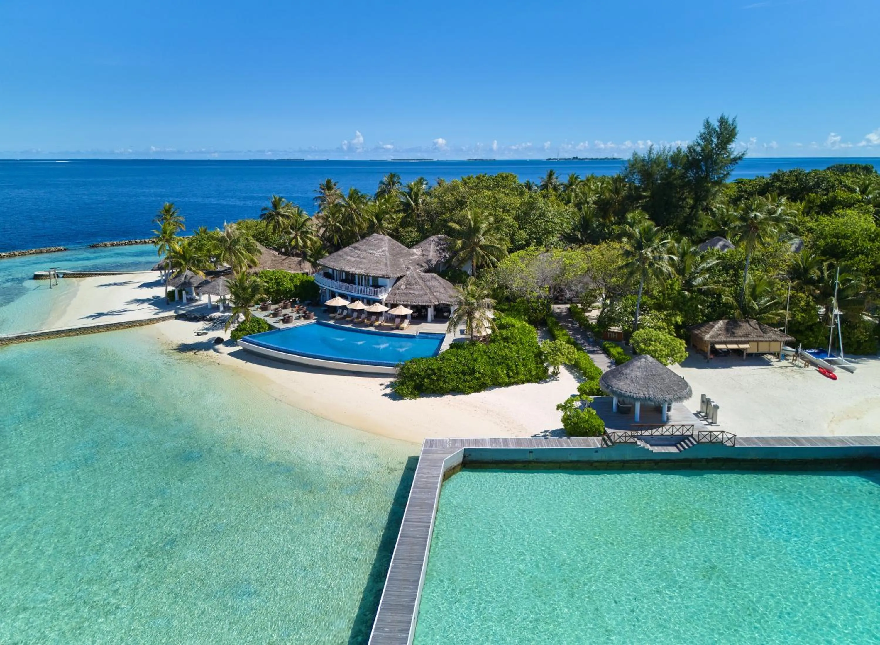 View (from property/room) in NH Maldives Kuda Rah Resort