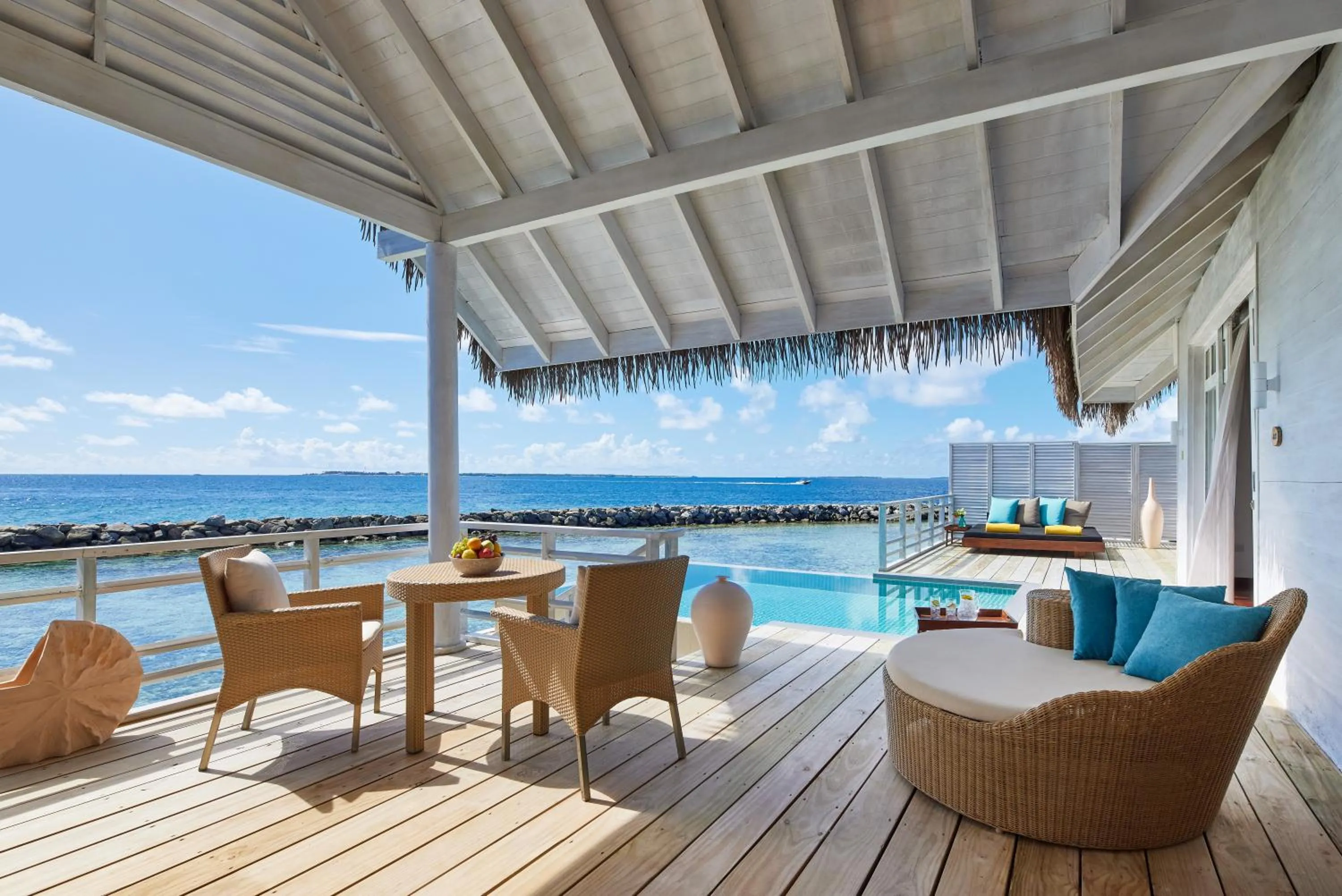 Balcony/Terrace in NH Maldives Kuda Rah Resort