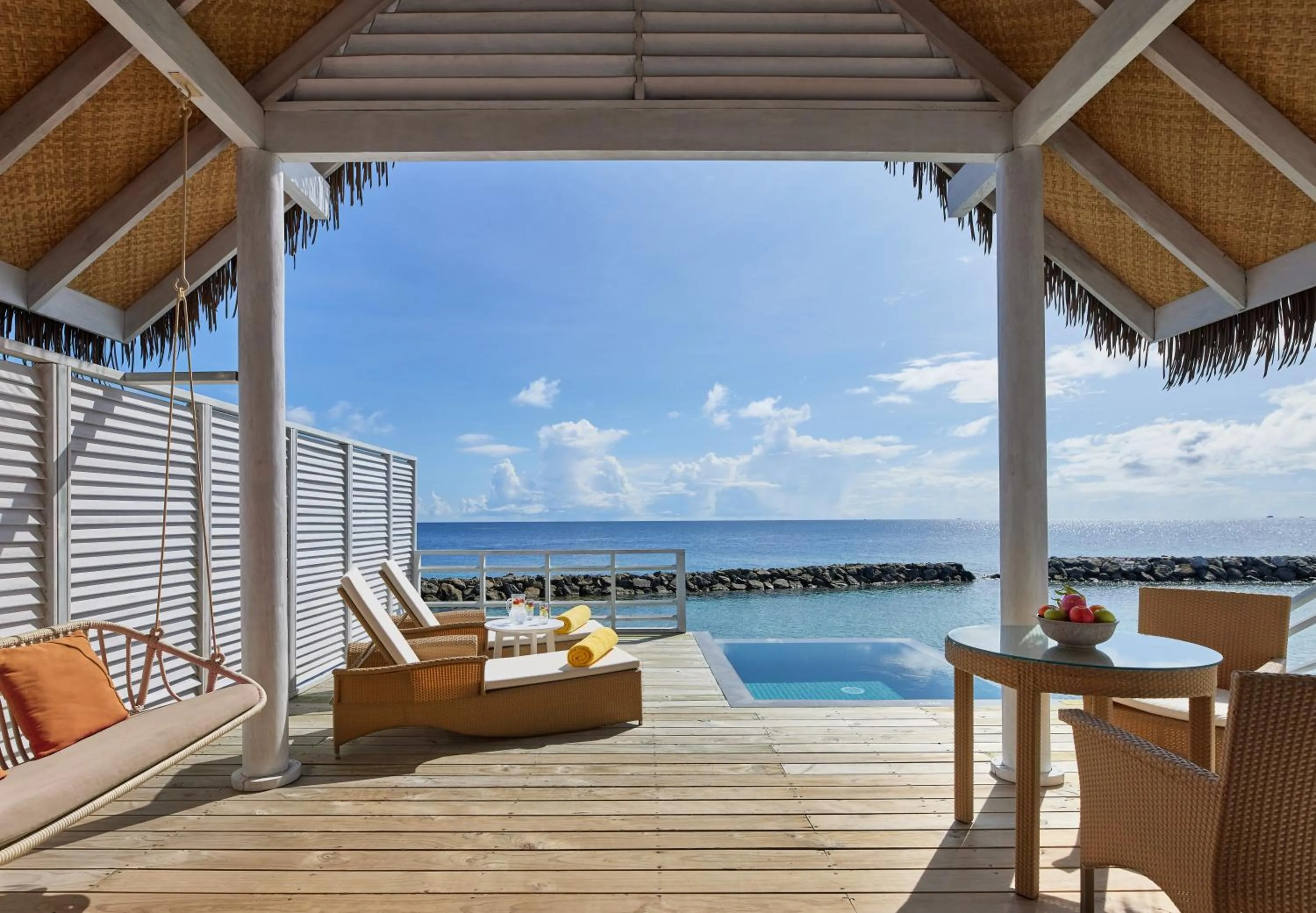 Balcony/Terrace in NH Maldives Kuda Rah Resort