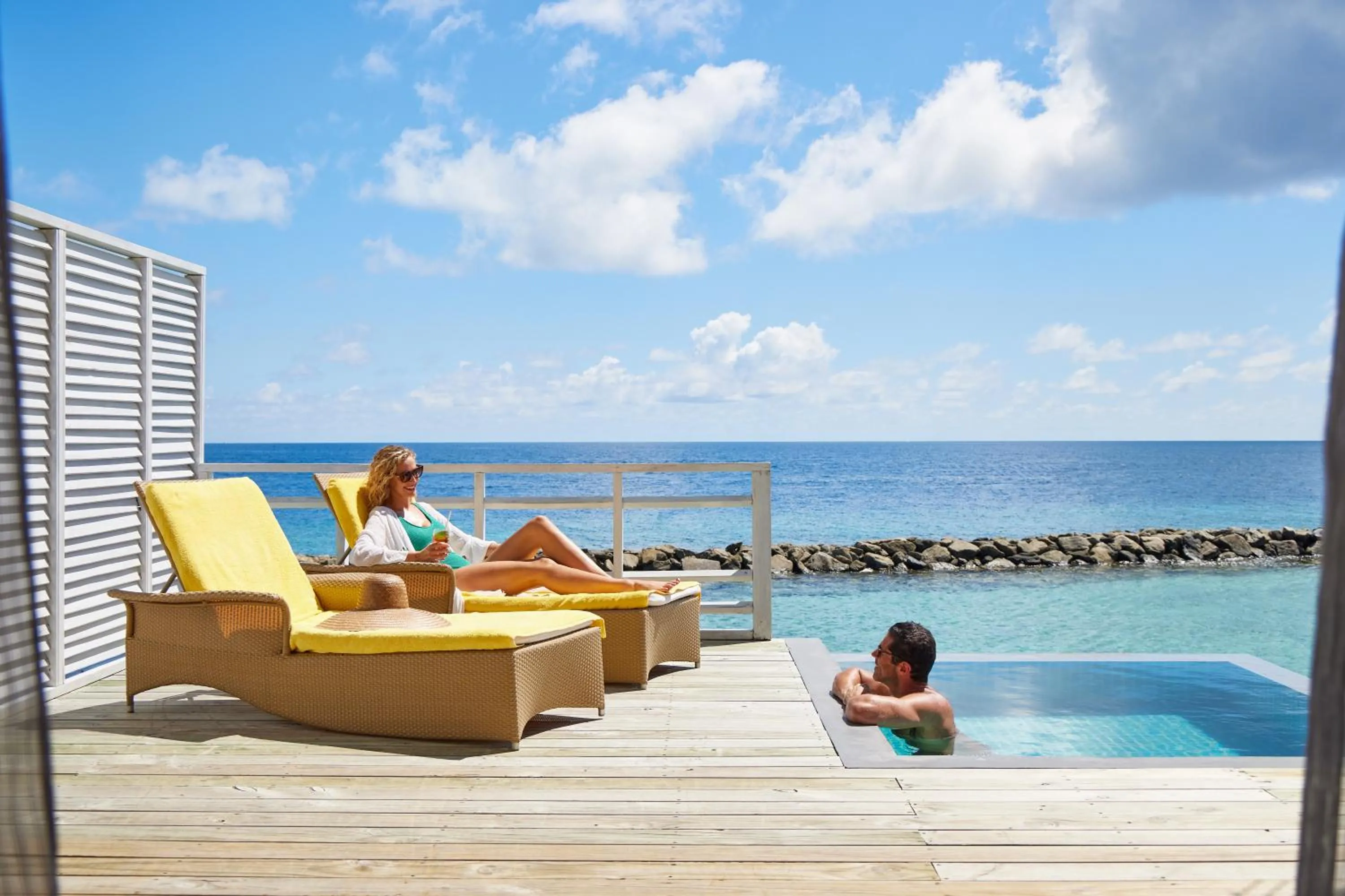 Balcony/Terrace in NH Maldives Kuda Rah Resort
