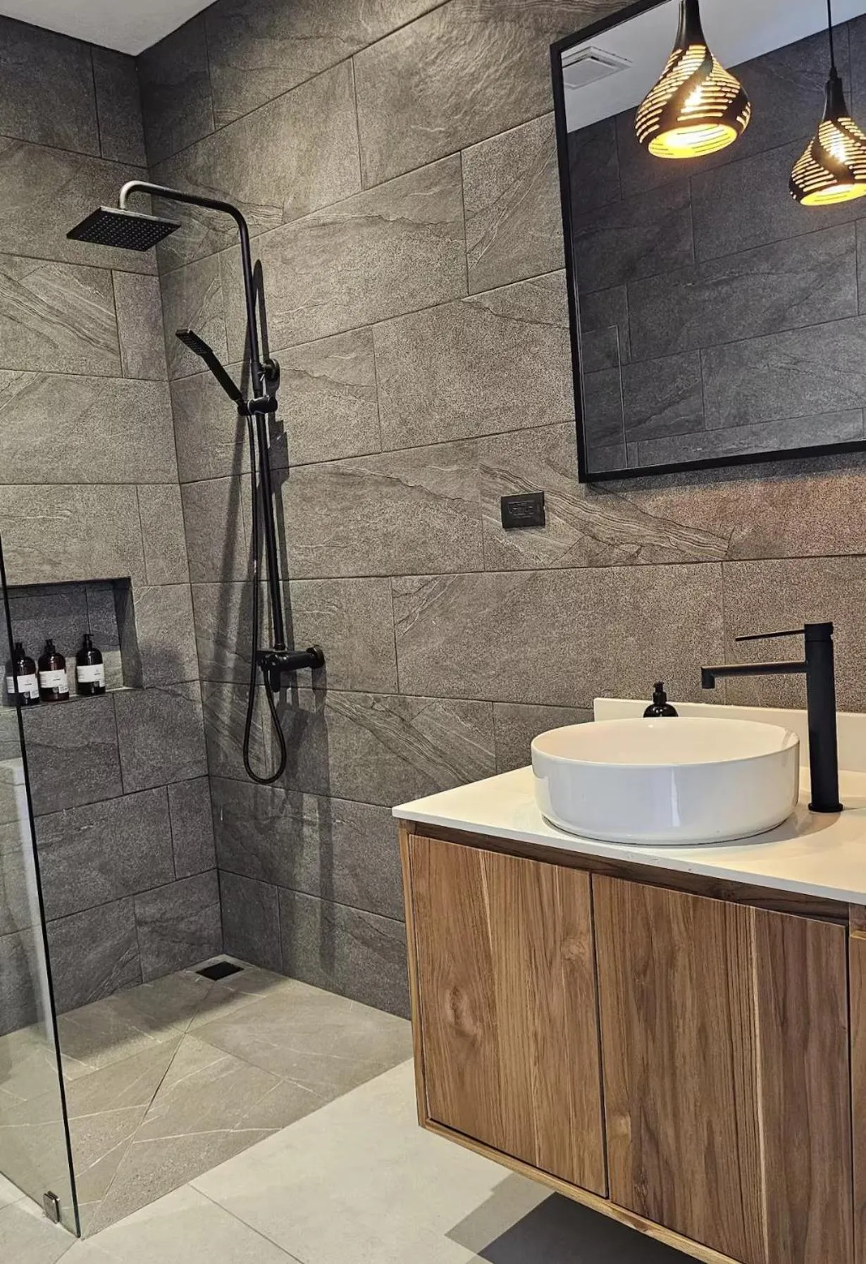 Shower in Casa Swell Boutique Hotel Santa Teresa
