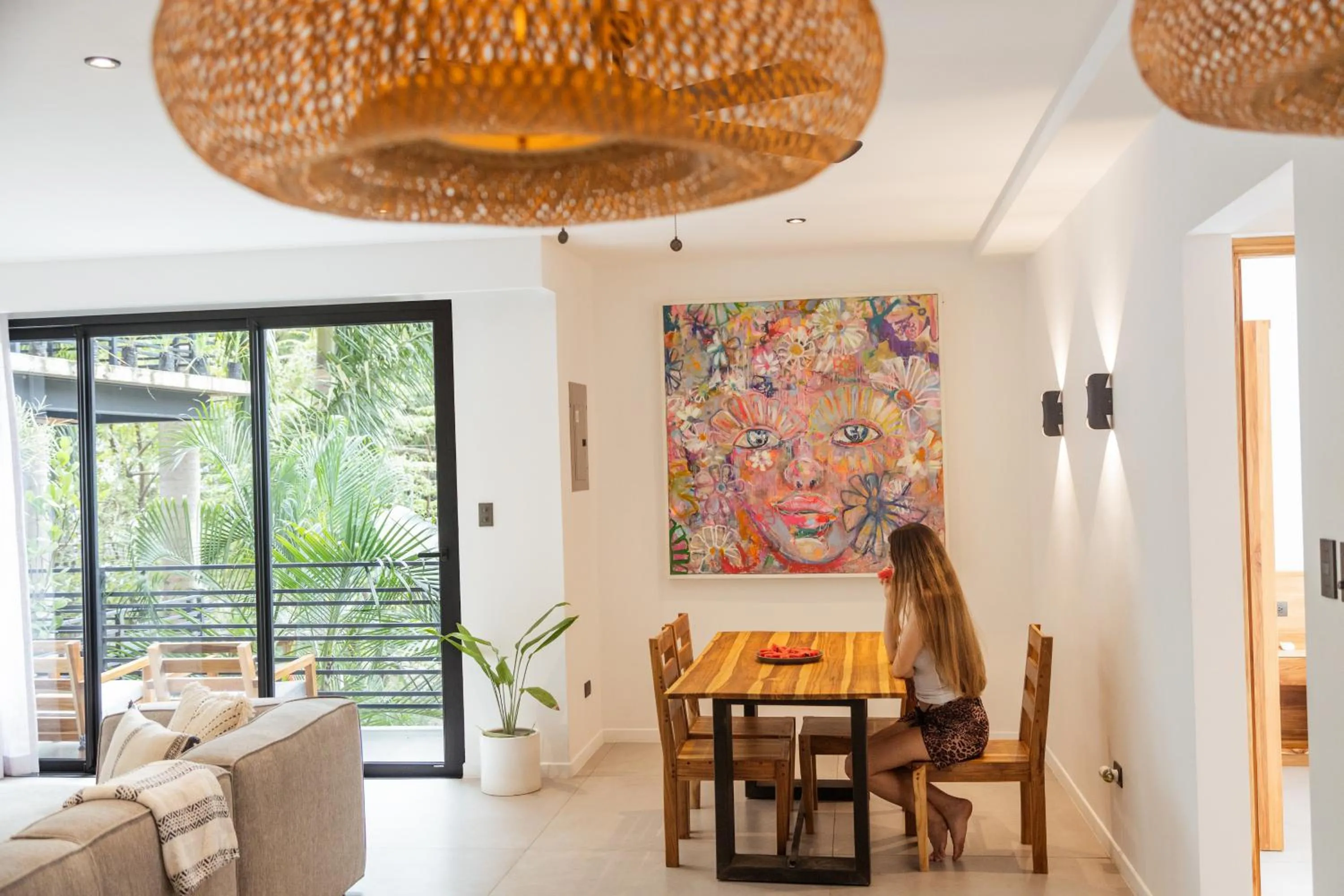 Living room in Casa Swell Boutique Hotel Santa Teresa