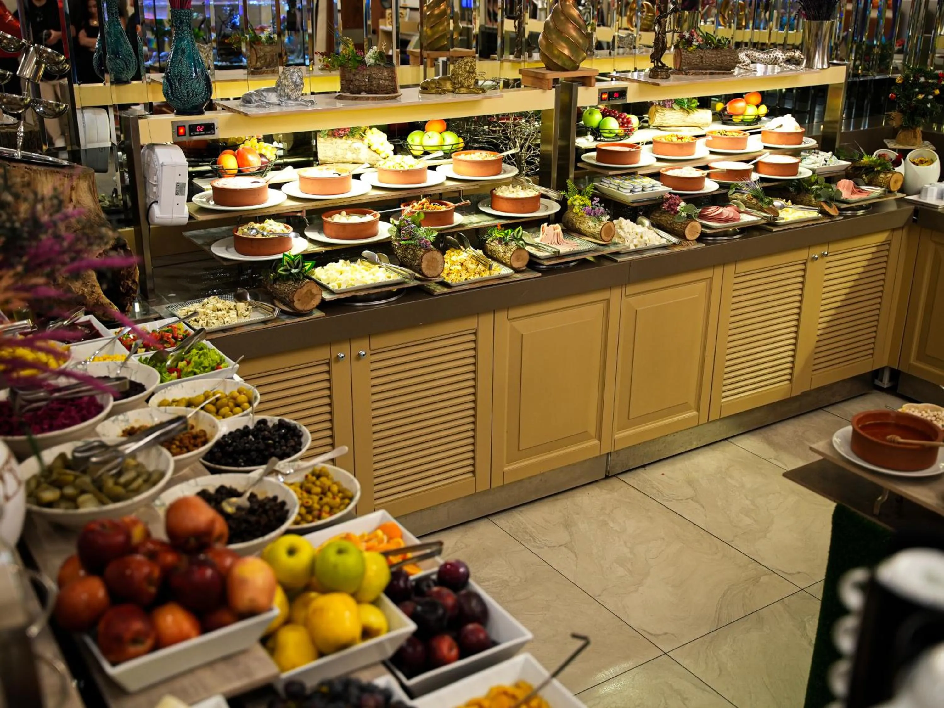 Buffet breakfast in Icon Hotel Taksim