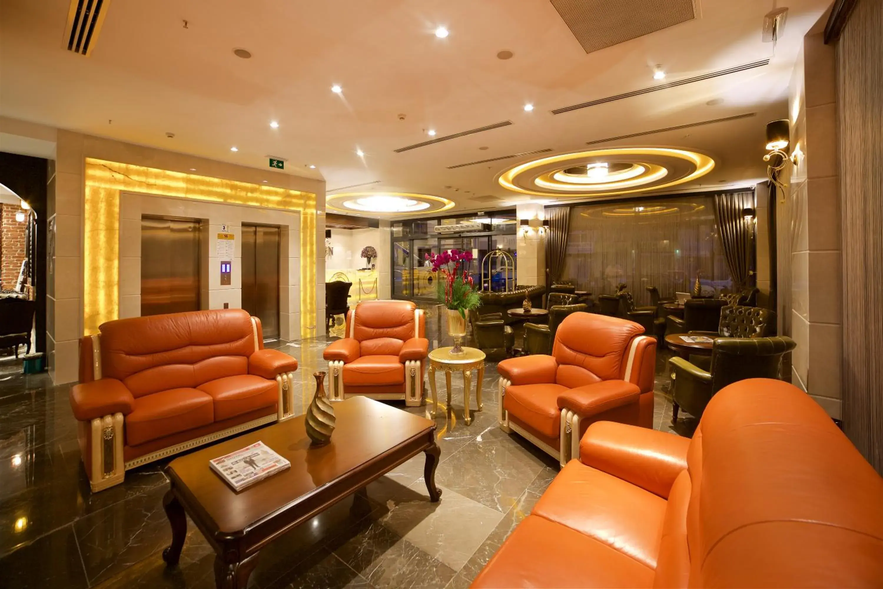 Lobby or reception in Icon Hotel Taksim Lobby or reception in Icon Hotel Taksim