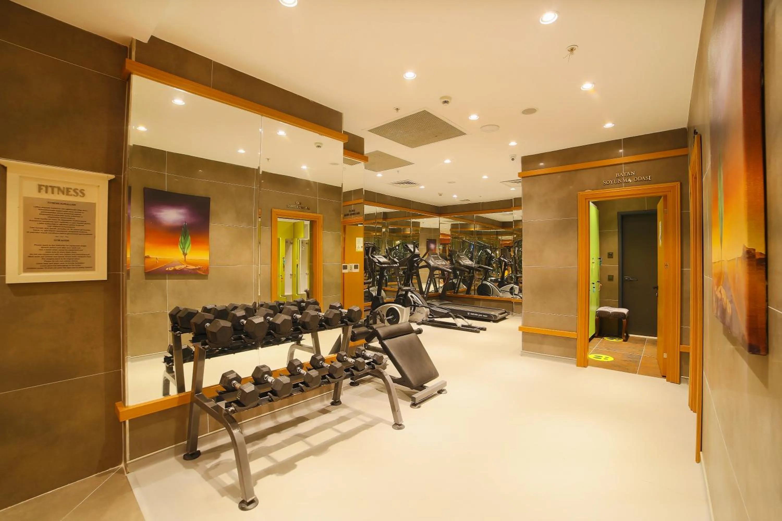 Fitness centre/facilities in Icon Hotel Taksim