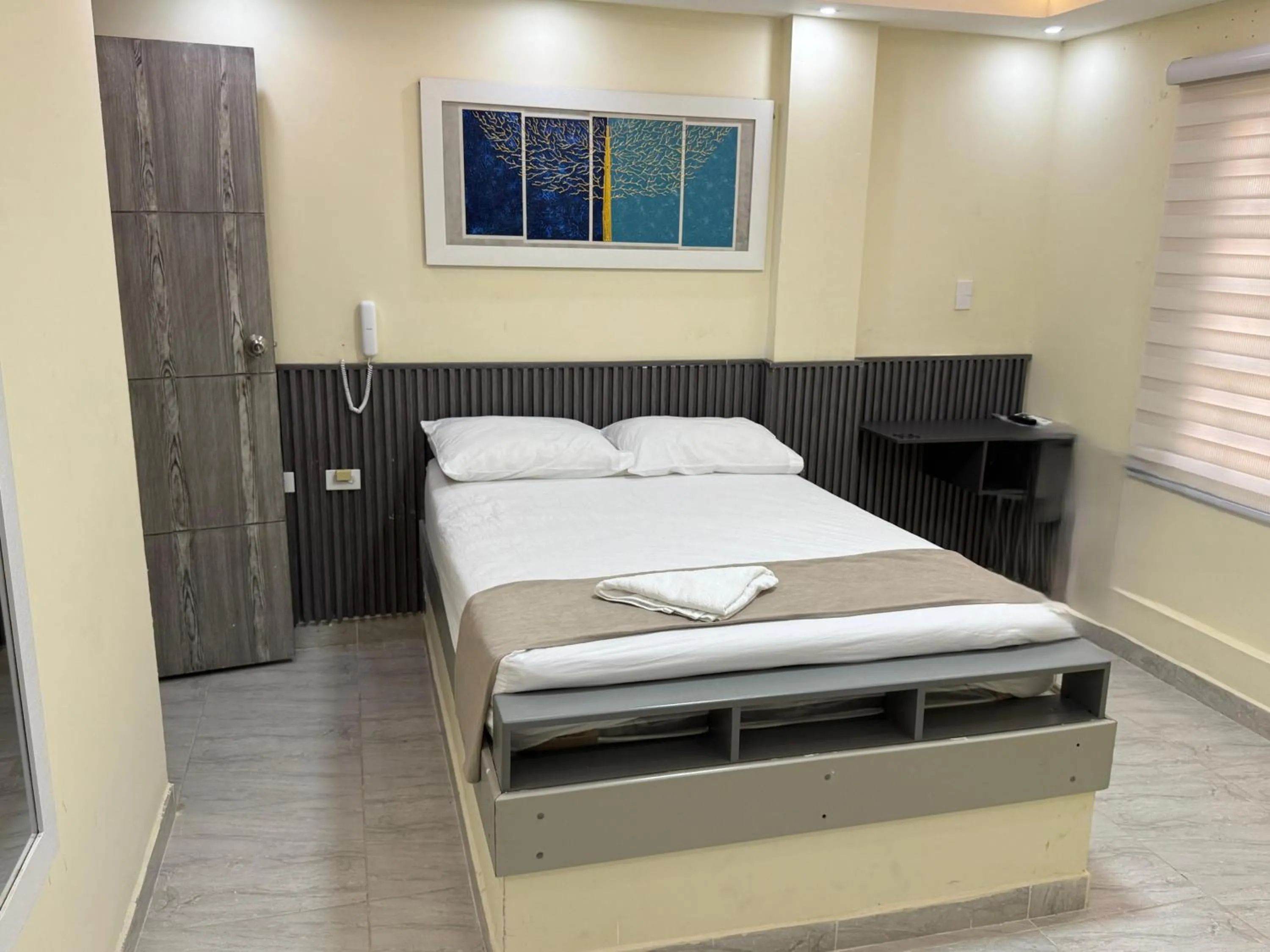 Bed in Hotel Magistral Suiter